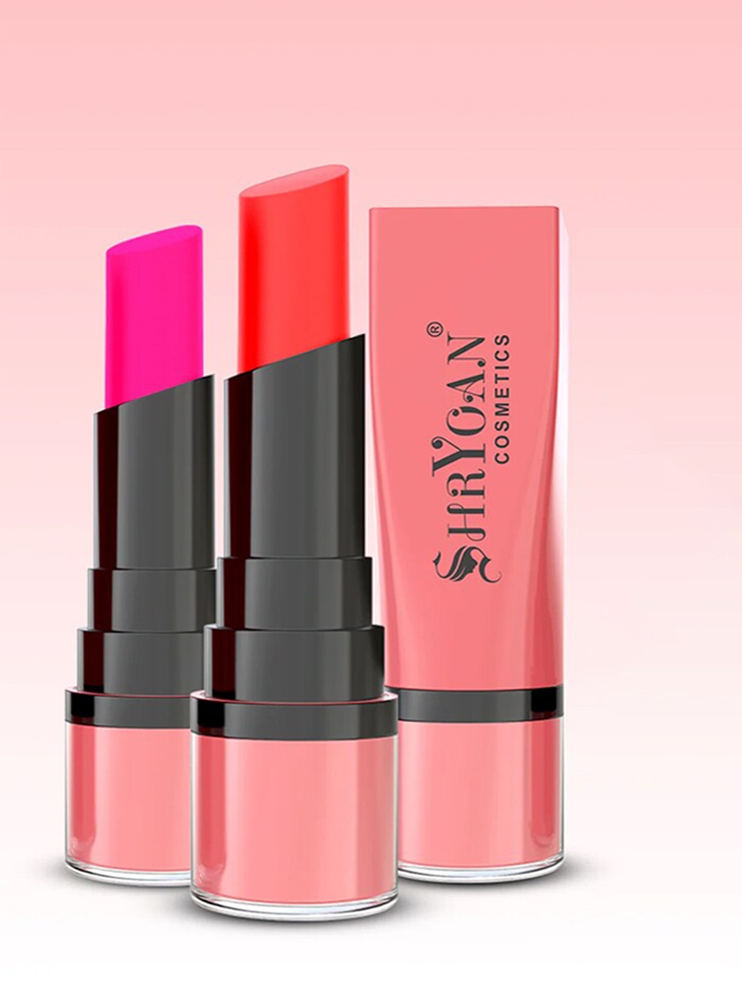 SHRYOAN Set Of 3 Matte Weightless Bullet Lipstick - 4.2gEach-Mehroon18-Flush19-Bold Wine20, Multi
SHRYOAN Set Of 3 Matte Weightless Bullet Lipstick - 4.2gEach-Mehroon18-Flush19-Bold Wine20, Multi