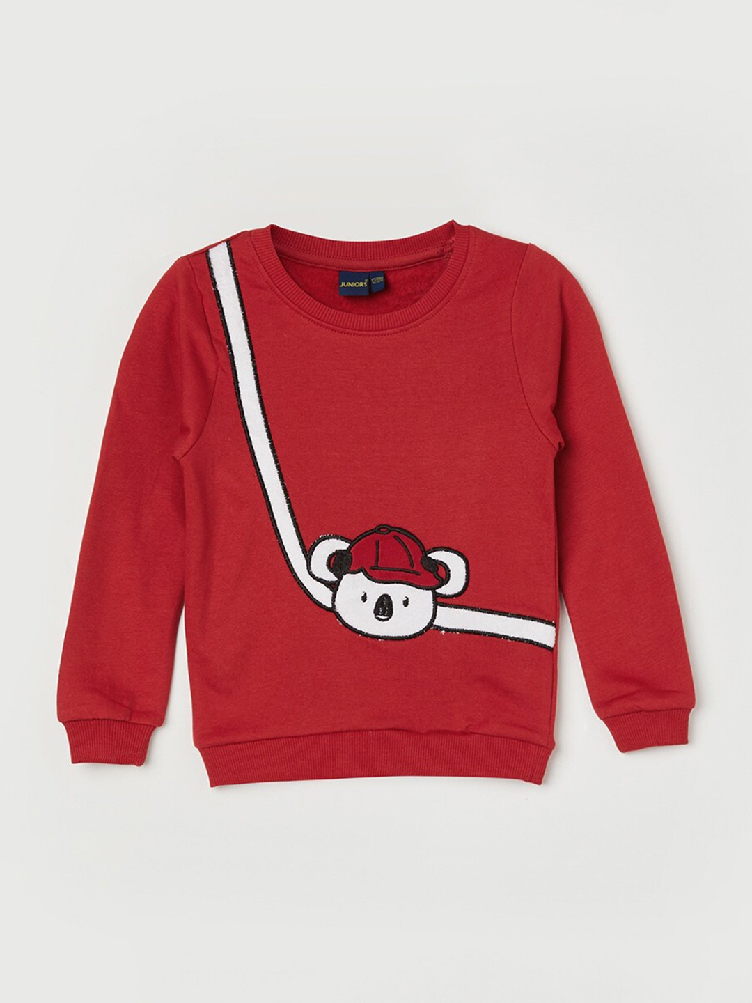 Juniors by Lifestyle Boys Graphic Printed Round Neck Pullover Cotton Sweatshirt, Red
Juniors by Lifestyle Boys Graphic Printed Round Neck Pullover Cotton Sweatshirt, Red