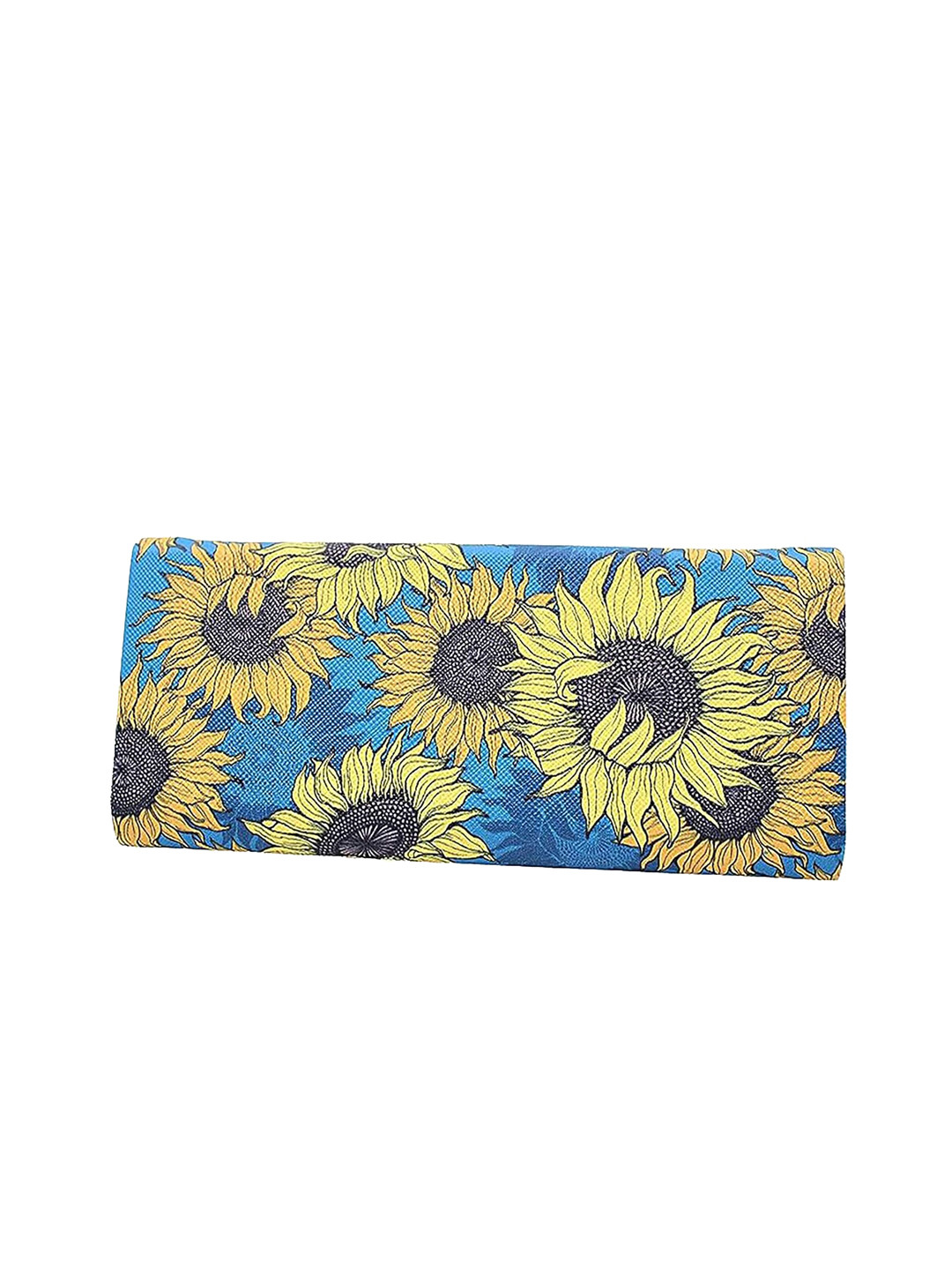 HOUSE OF QUIRK Unisex Floral Printed Lightweight Leather Magnetic Foldable Sunglasses Case, Blue
HOUSE OF QUIRK Unisex Floral Printed Lightweight Leather Magnetic Foldable Sunglasses Case, Blue