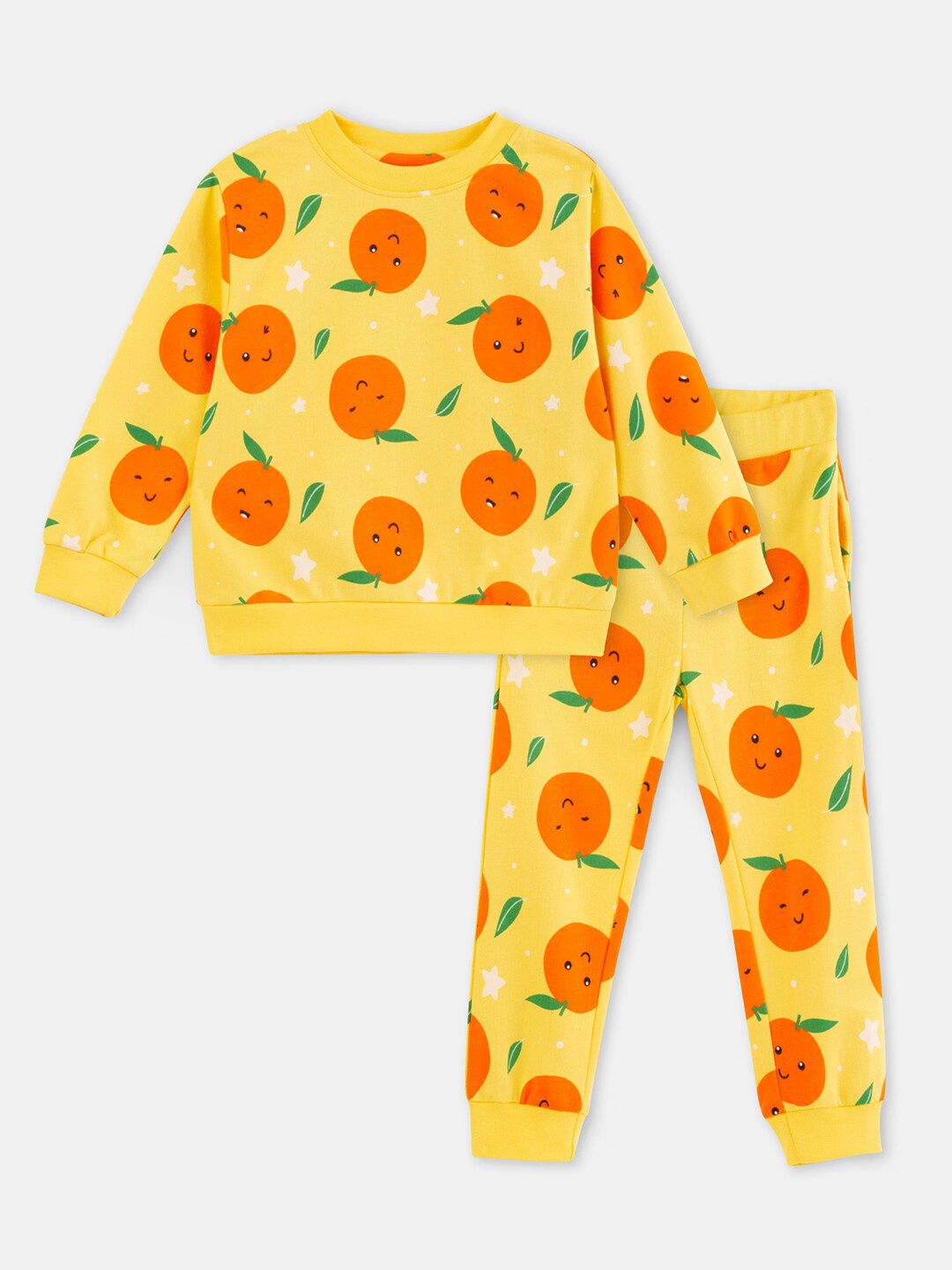 Cuddles for Cubs Kids Conversatinal Printed Pure Cotton T-shirt With Pyjamas, Yellow
Cuddles for Cubs Kids Conversatinal Printed Pure Cotton T-shirt With Pyjamas, Yellow