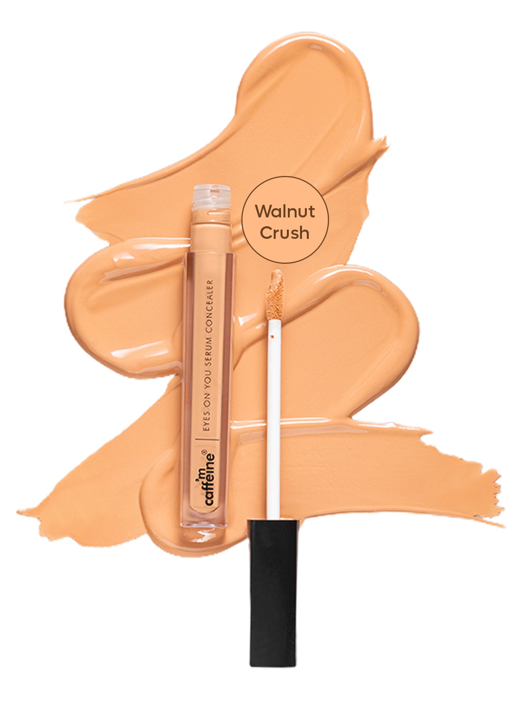 MCaffeine Eyes On You Serum Concealer with Vit-C & Hyaluronic Acid 5ml - Walnut Crush 02, Beige
MCaffeine Eyes On You Serum Concealer with Vit-C & Hyaluronic Acid 5ml - Walnut Crush 02, Beige