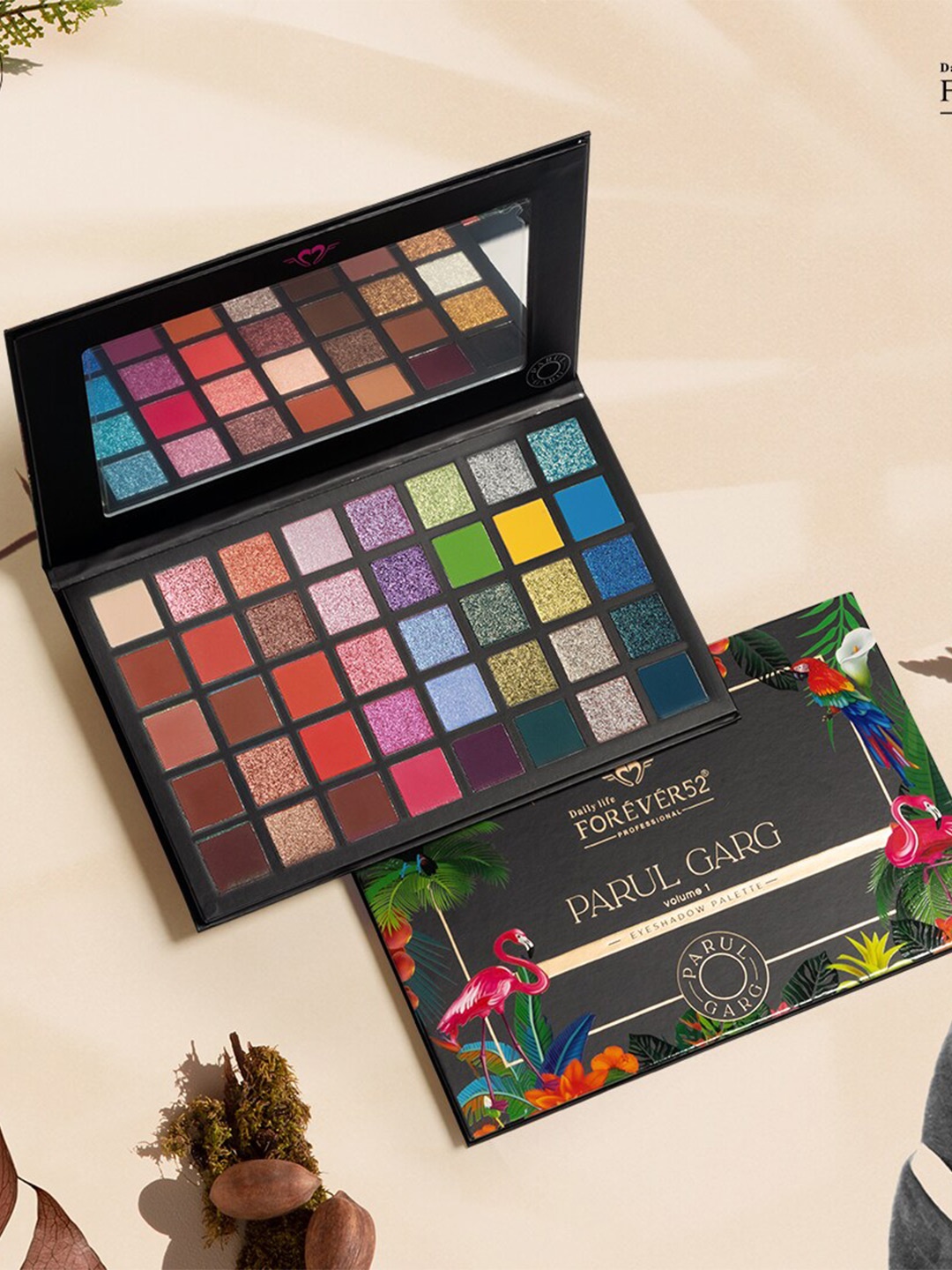 Daily Life Forever52 Parul Garg Collection 40 Color Eyeshadow Palette - 56g - PGE01, Multi
Daily Life Forever52 Parul Garg Collection 40 Color Eyeshadow Palette - 56g - PGE01, Multi