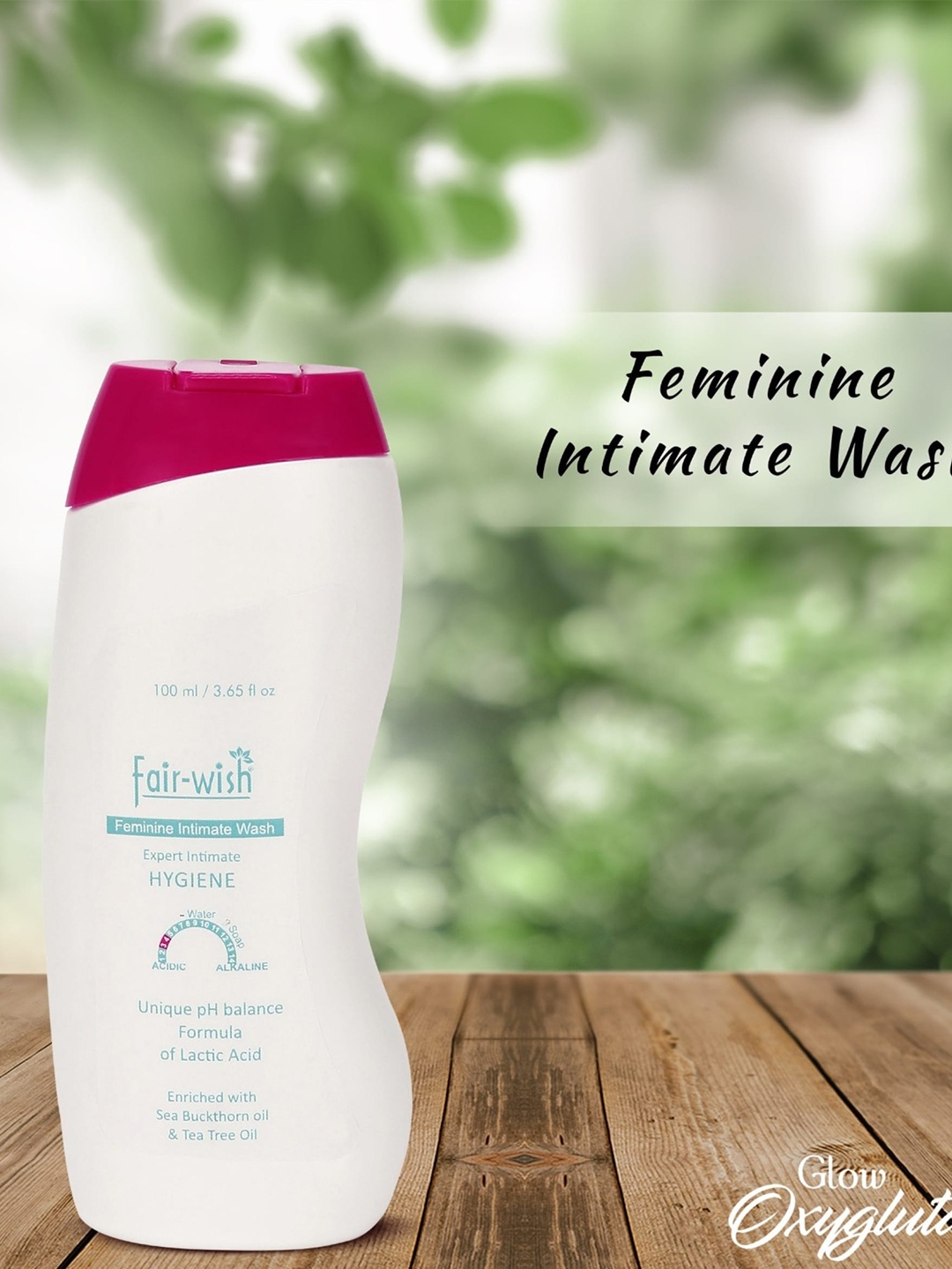 Fair Wish PH Formula With Tea Tree & Sea Buckthorn Oil Feminine Intimate Wash - 100ml, White
Fair Wish PH Formula With Tea Tree & Sea Buckthorn Oil Feminine Intimate Wash - 100ml, White
