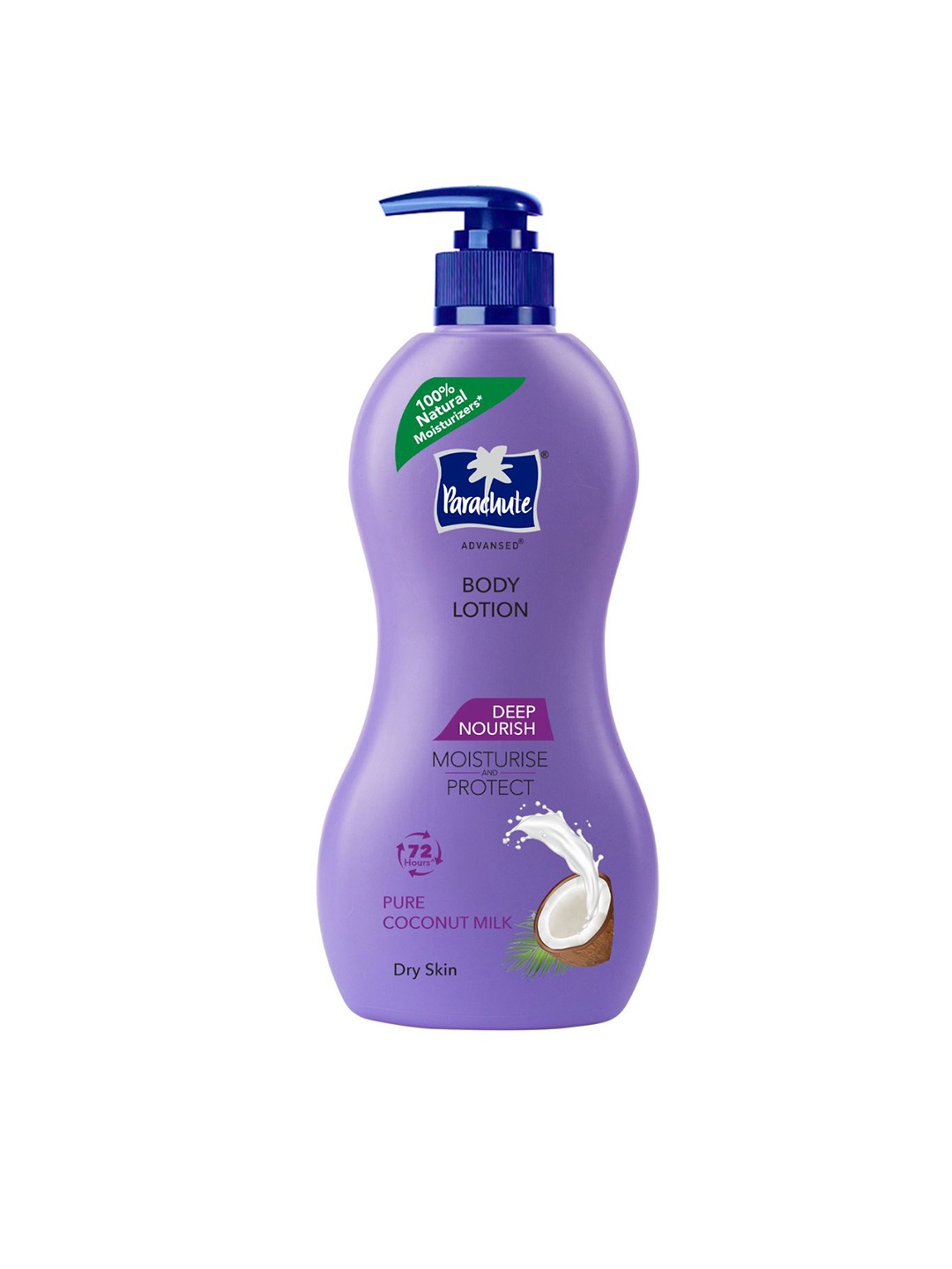 Parachute Women Advansed Deep Nourish Body Lotion with Pure Coconut Milk 400 ml, Purple
Parachute Women Advansed Deep Nourish Body Lotion with Pure Coconut Milk 400 ml, Purple