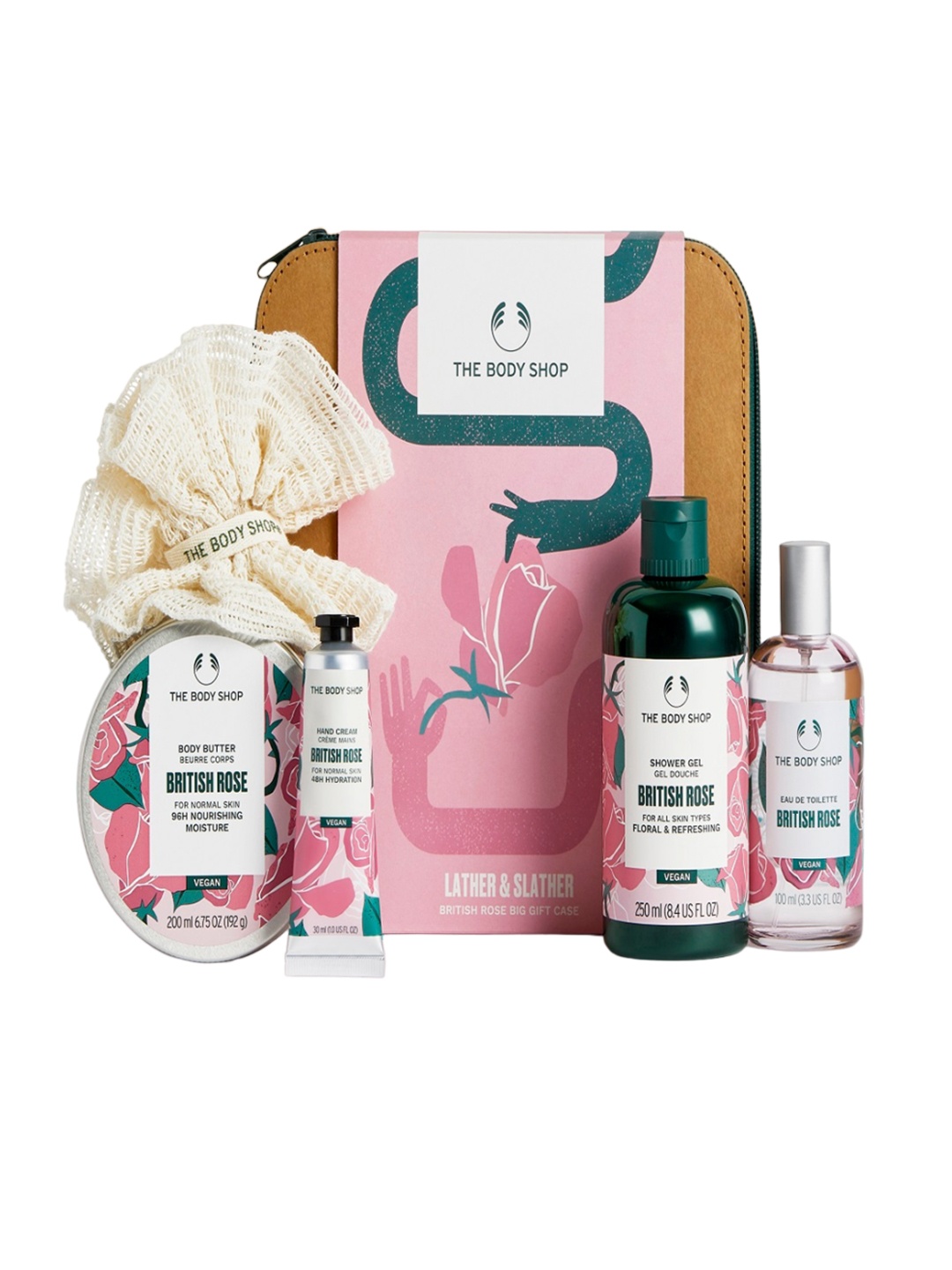 THE BODY SHOP British Rose Set Of 5 Shower Gel-Body Butter-Hand Cream-EDT-Small RemieLily, Na
THE BODY SHOP British Rose Set Of 5 Shower Gel-Body Butter-Hand Cream-EDT-Small RemieLily, Na
