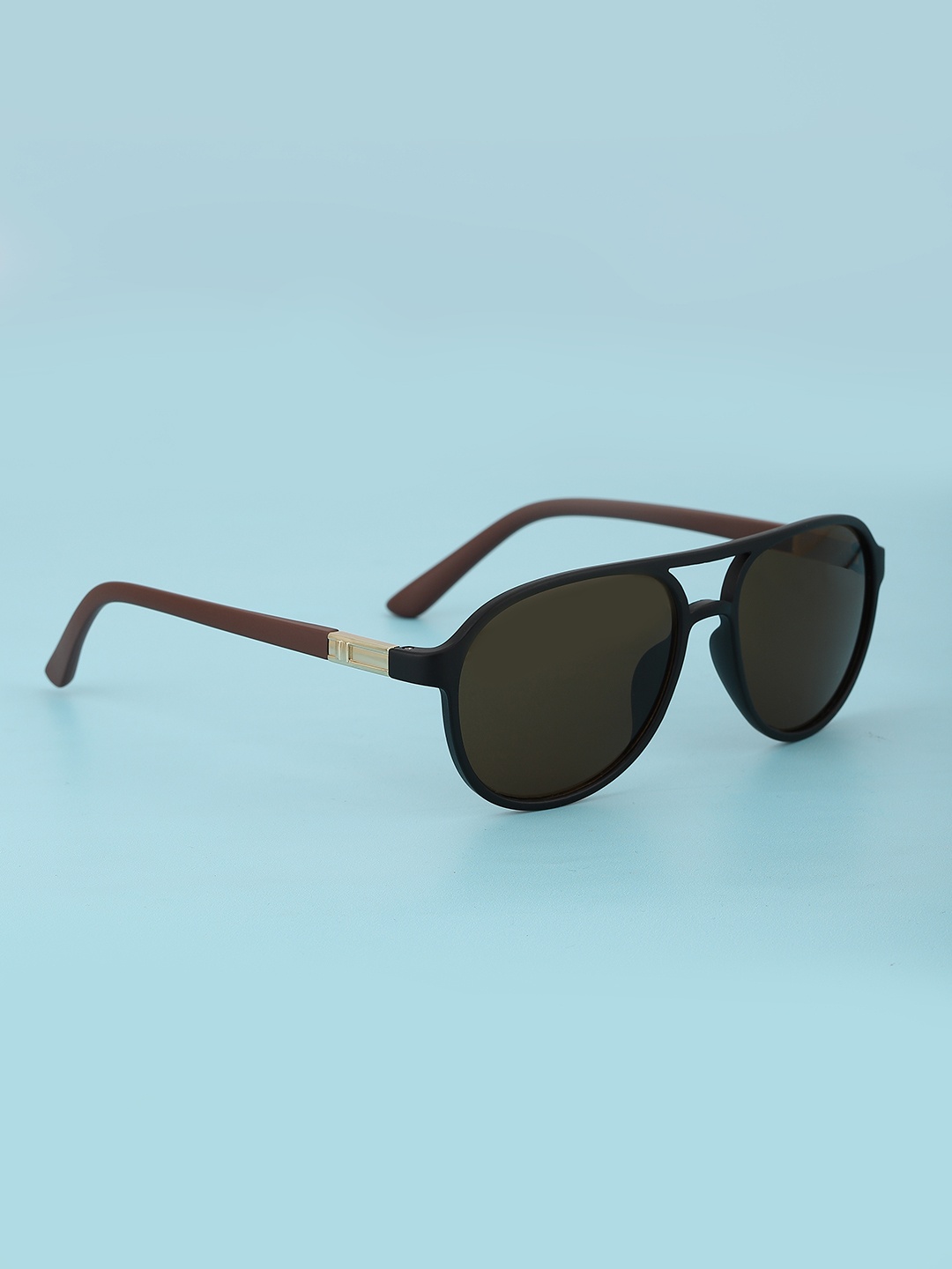 Carlton London Unisex Brown Lens & Black Rectangle Sunglasses with UV Protected Lens
Carlton London Unisex Brown Lens & Black Rectangle Sunglasses with UV Protected Lens