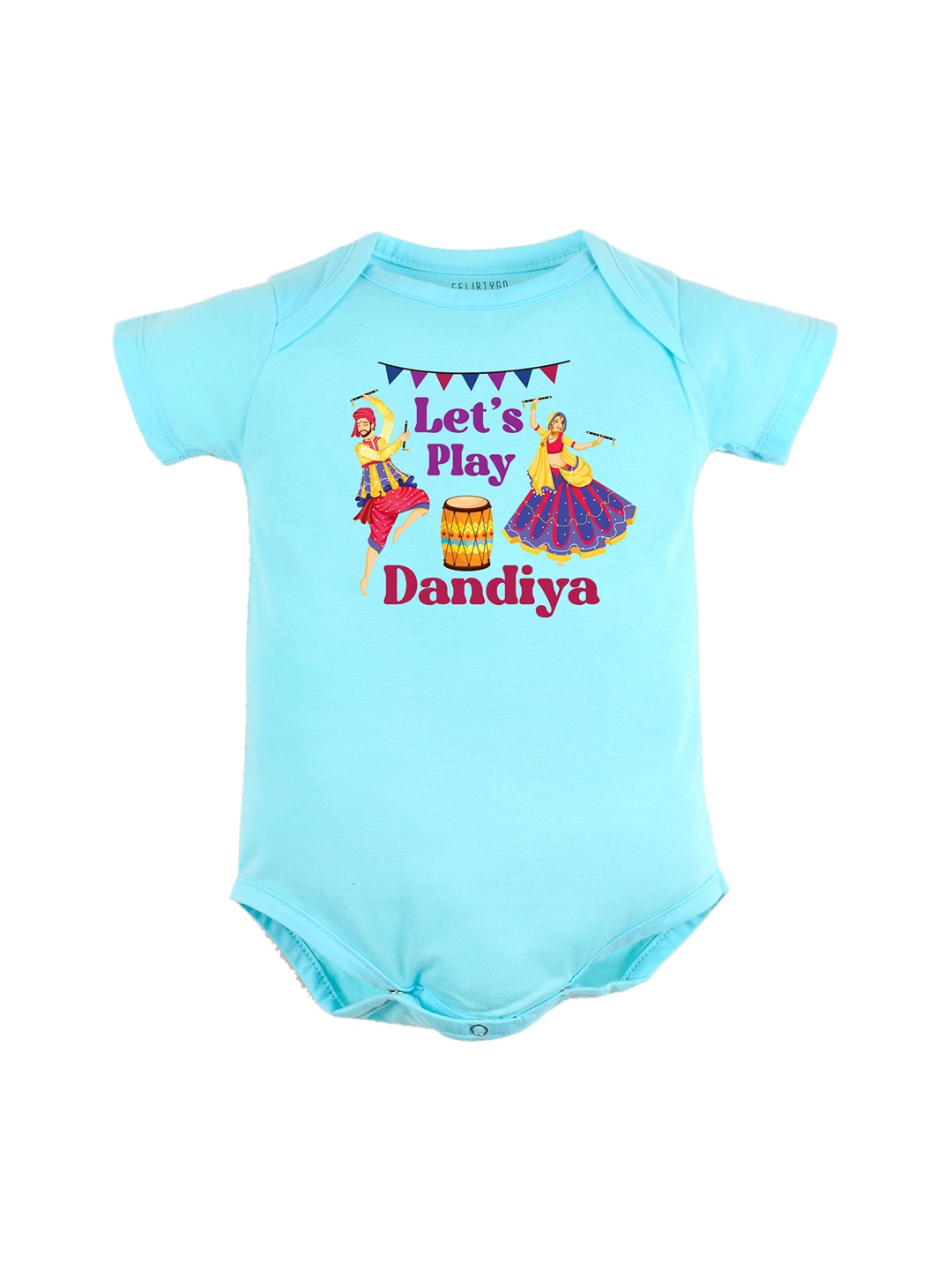 FFLIRTYGO Infant Kids Pure Cotton Durga Puja Special Printed Rompers, Turquoise blue
FFLIRTYGO Infant Kids Pure Cotton Durga Puja Special Printed Rompers, Turquoise blue
