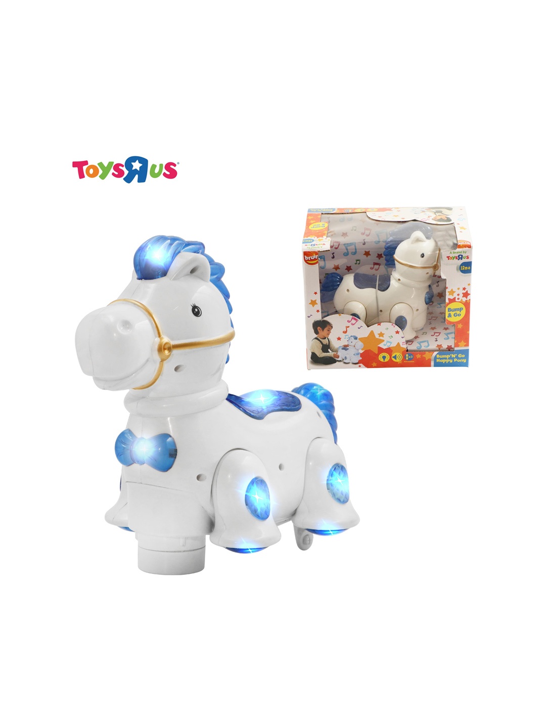 Bruin Bump & Go White Happy Pony Car With Music & Light Feature for 12 to 24 Months Kids
Bruin Bump & Go White Happy Pony Car With Music & Light Feature for 12 to 24 Months Kids