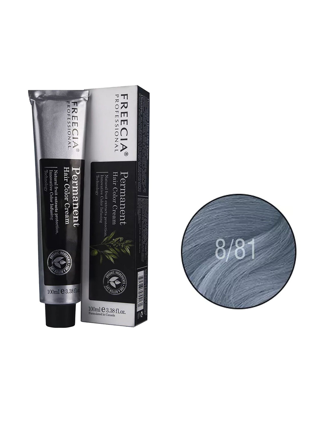FREECIA Professional Permanent Hair Color Cream - 100ml - Denim Blue 8.81, Black
FREECIA Professional Permanent Hair Color Cream - 100ml - Denim Blue 8.81, Black