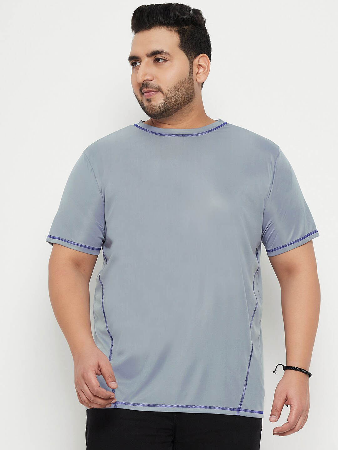 bigbanana Plus Size Bio Finish Casual T-shirt, Grey
bigbanana Plus Size Bio Finish Casual T-shirt, Grey