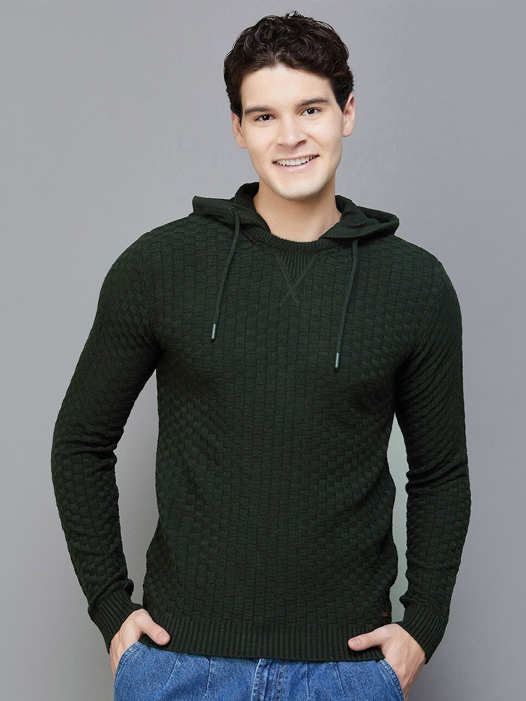 Fame Forever by Lifestyle Self Designed Hooded Long Sleeves Casual Pure Cotton T-shirt, Green
Fame Forever by Lifestyle Self Designed Hooded Long Sleeves Casual Pure Cotton T-shirt, Green