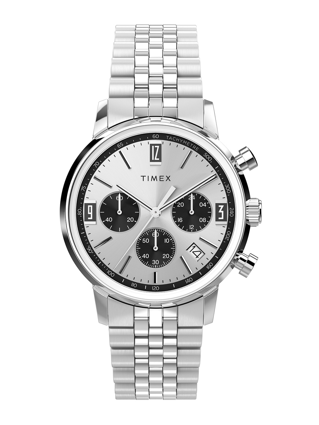 Timex Men Dial & Stainless Steel Bracelet Style Straps Analogue Watch TW2W10400UJ, Silver
Timex Men Dial & Stainless Steel Bracelet Style Straps Analogue Watch TW2W10400UJ, Silver