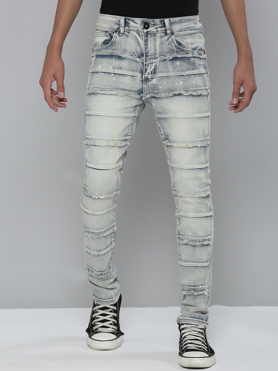 WAIMEA Boys Blue Hollywood Skinny Fit Mildly Distressed Heavy Fade Stretchable Jeans
WAIMEA Boys Blue Hollywood Skinny Fit Mildly Distressed Heavy Fade Stretchable Jeans