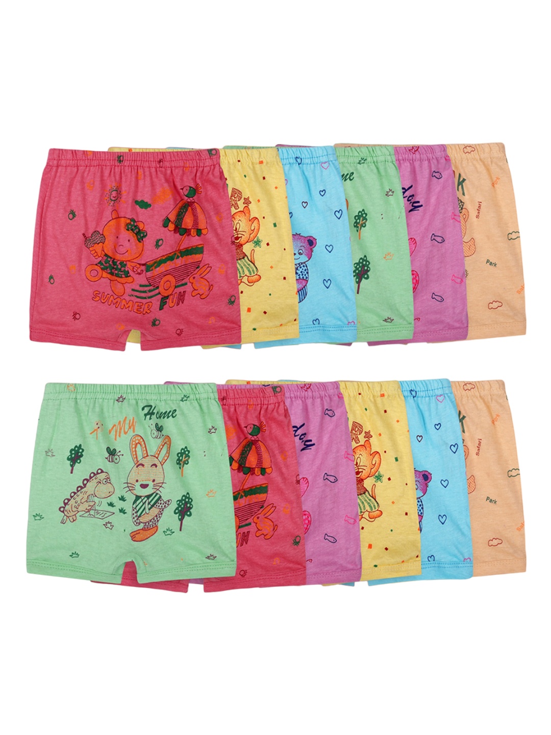BAESD Kids Pack Of 12 Conversational Printed Pure Cotton Boxer-Style Briefs, Yellow
BAESD Kids Pack Of 12 Conversational Printed Pure Cotton Boxer-Style Briefs, Yellow