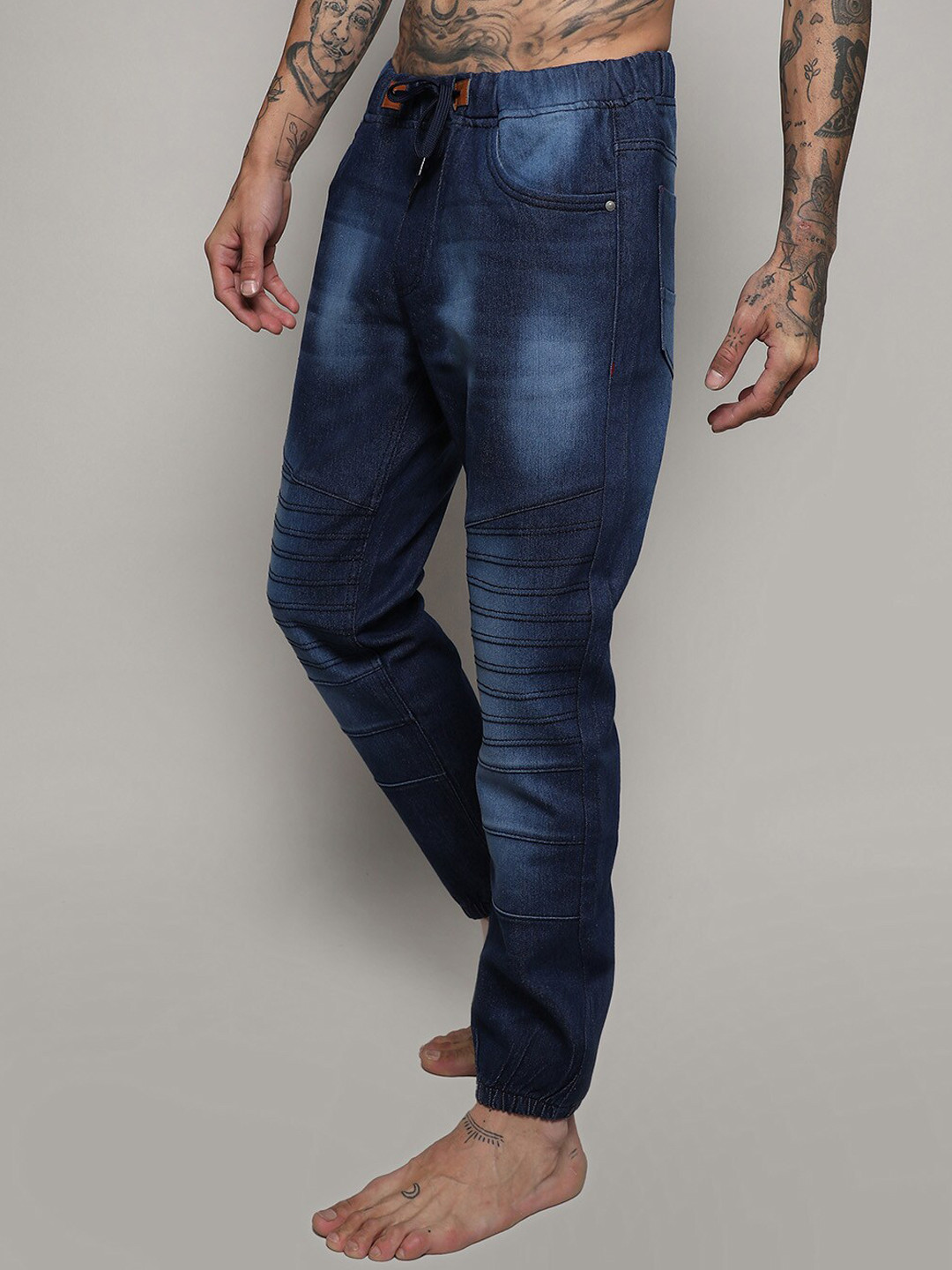Campus Sutra Men Blue Smart Slim Fit Mildly Distressed Heavy Fade Stretchable Jeans
Campus Sutra Men Blue Smart Slim Fit Mildly Distressed Heavy Fade Stretchable Jeans