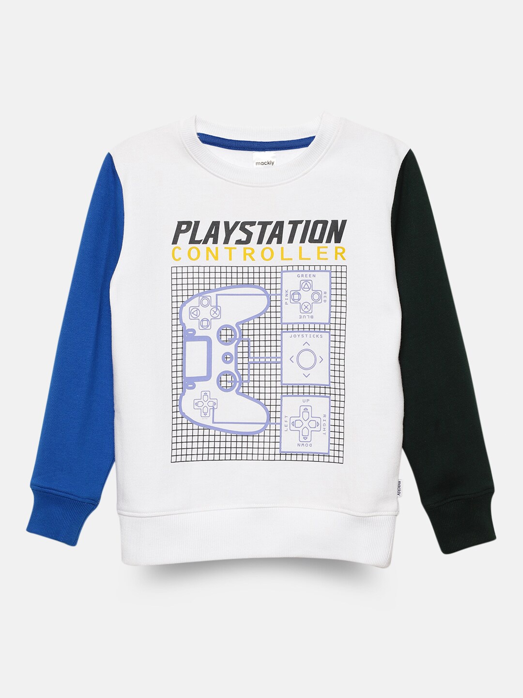 mackly Boys Graphic Printed Round Neck Long Sleeves Pure Cotton Pullover Sweatshirt, White
mackly Boys Graphic Printed Round Neck Long Sleeves Pure Cotton Pullover Sweatshirt, White