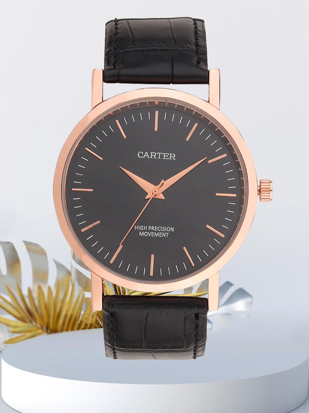 Sandy D Carter Men Dial & Leather Straps Analogue Watch Sandy D Carter-113G-BK, Black
Sandy D Carter Men Dial & Leather Straps Analogue Watch Sandy D Carter-113G-BK, Black