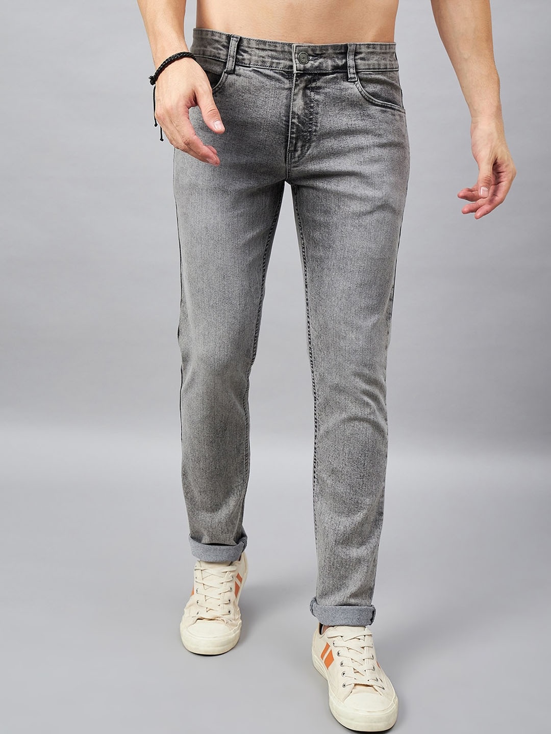STUDIO NEXX Men Mid-Rise Clean Look Tapered Fit Heavy Fade Stretchable Jeans, Grey
STUDIO NEXX Men Mid-Rise Clean Look Tapered Fit Heavy Fade Stretchable Jeans, Grey