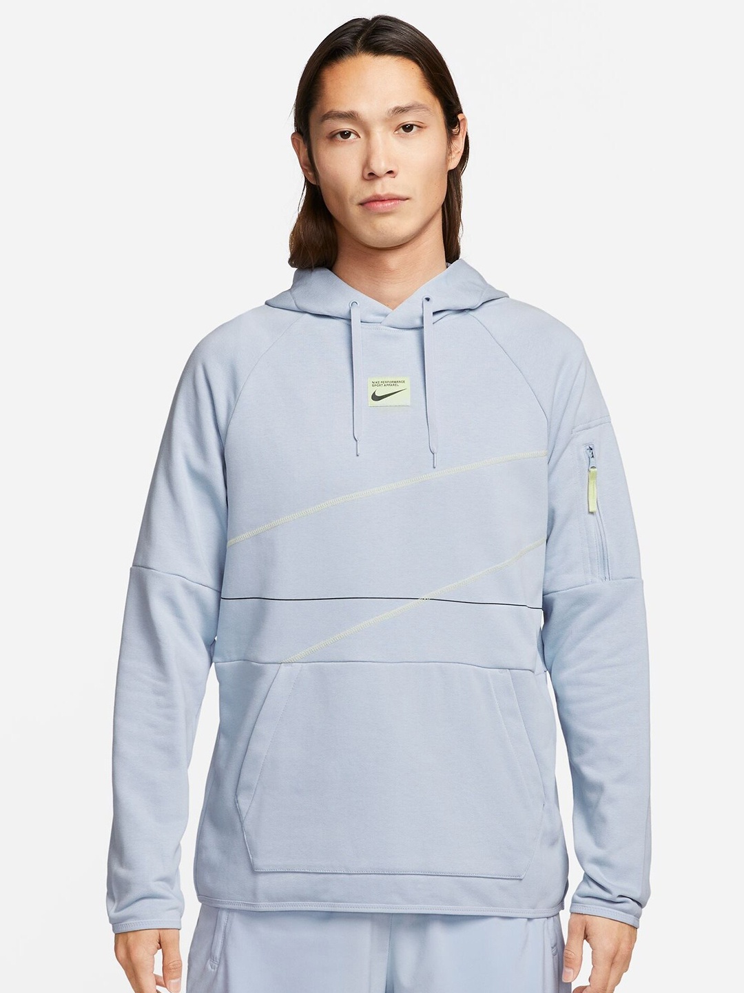 Nike Pullover Fitness Hoodie, Blue