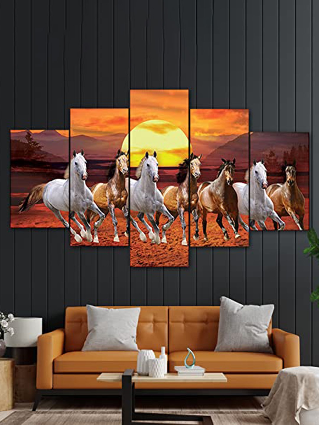 Perpetual Yellow & White 5 Pieces Perpetual Seven Horses Vastu 3D Painting Wall Arts
Perpetual Yellow & White 5 Pieces Perpetual Seven Horses Vastu 3D Painting Wall Arts