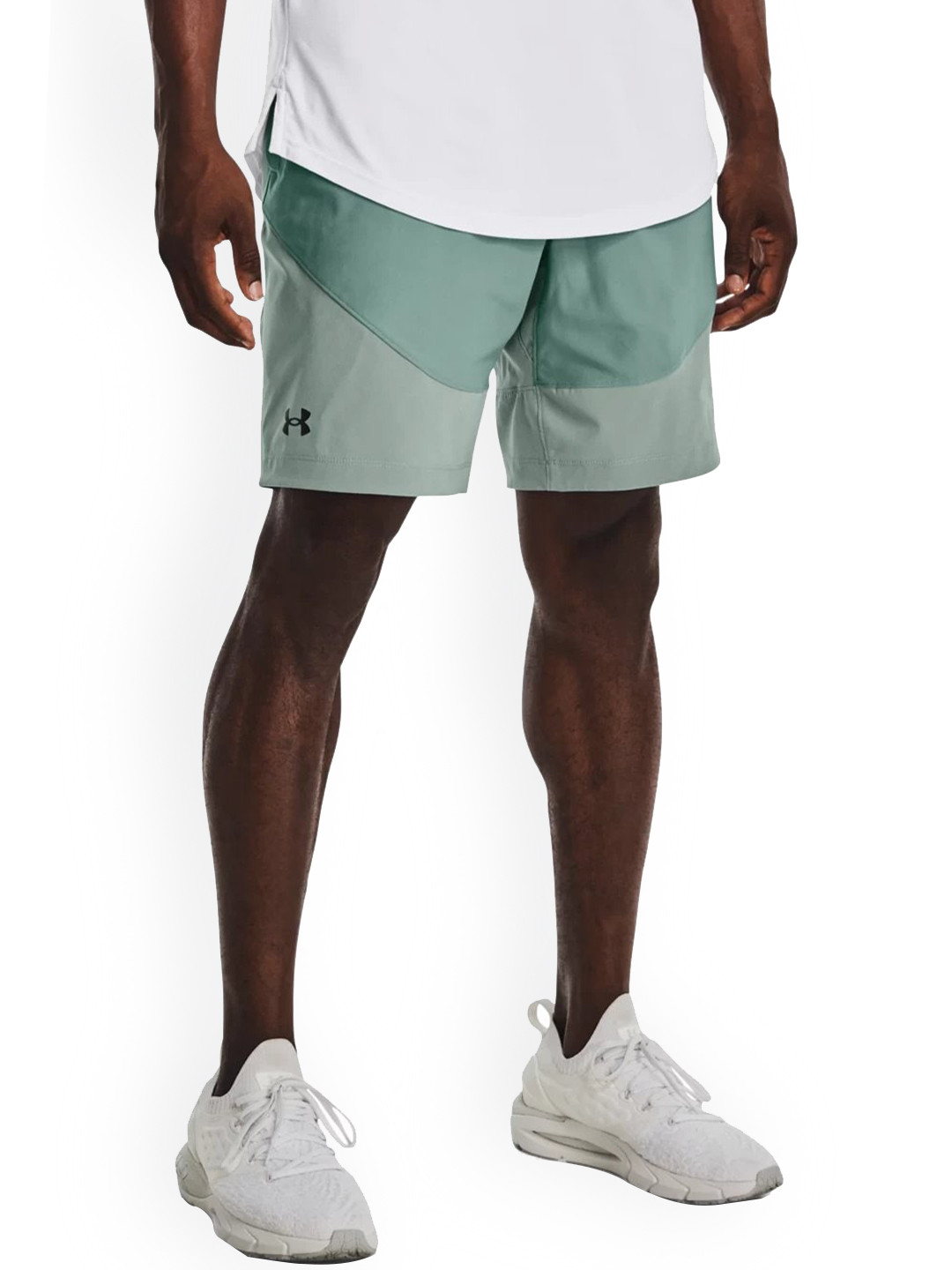 UNDER ARMOUR Men Mid-Rise Sports Shorts, Green