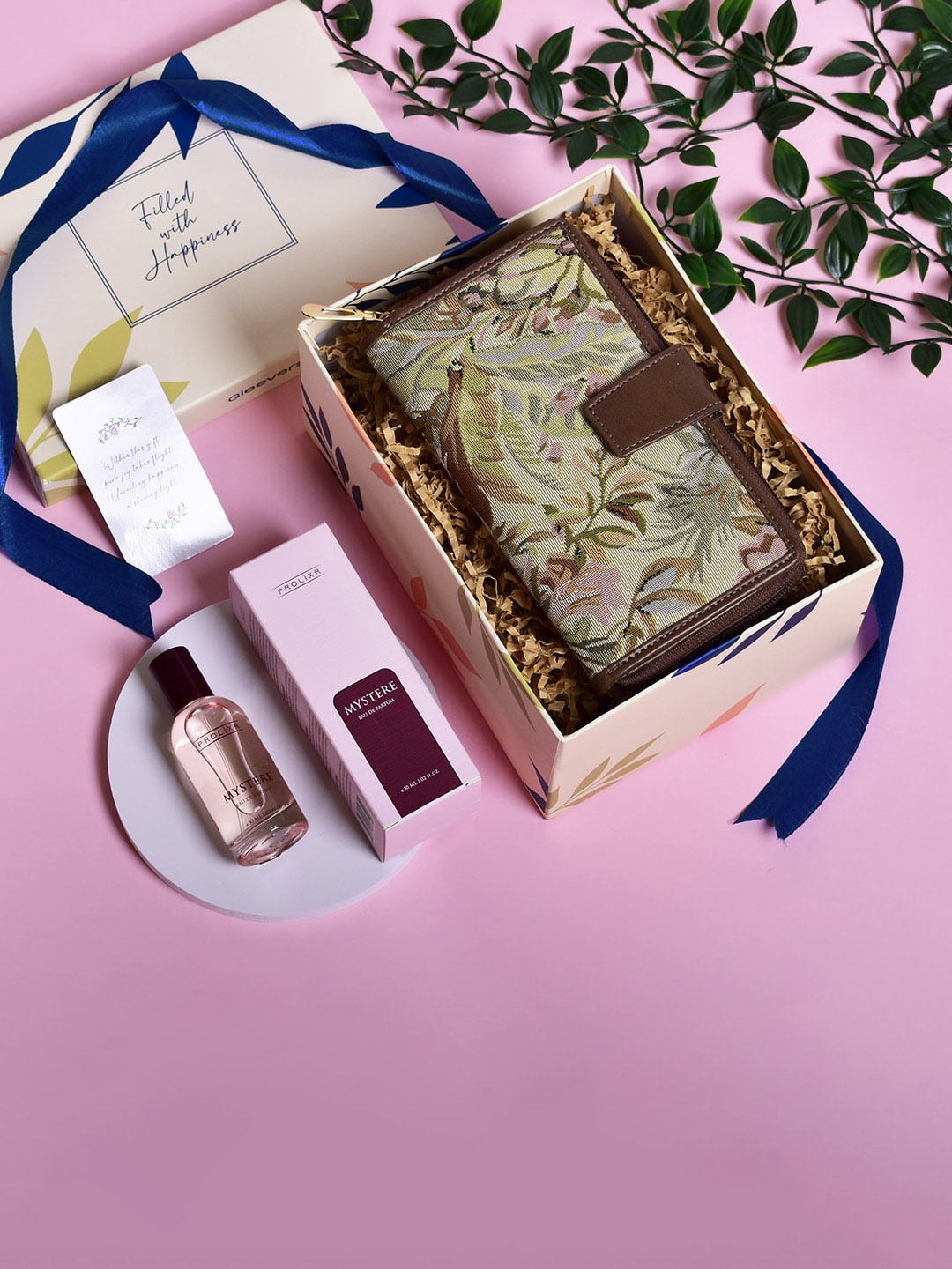 Gleevers Set Of 2 Prolixr Mystere Eau De Parfum - 30ml With Tapestry Clutch Gift Set, Multi
Gleevers Set Of 2 Prolixr Mystere Eau De Parfum - 30ml With Tapestry Clutch Gift Set, Multi