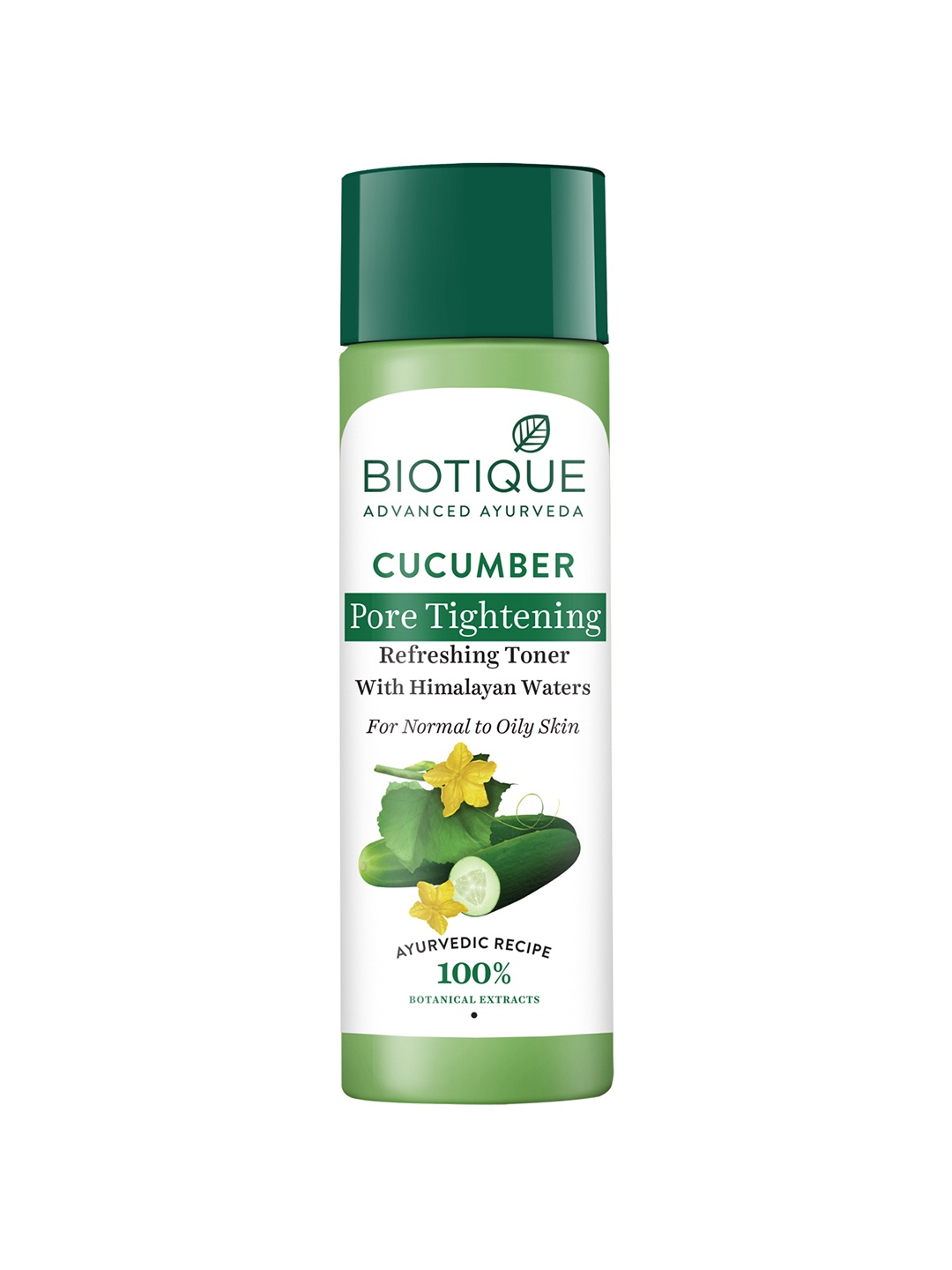 Biotique Cucumber Pore Tightening Refreshing Toner For Normal To Oily Skin - 120ml, Green
Biotique Cucumber Pore Tightening Refreshing Toner For Normal To Oily Skin - 120ml, Green