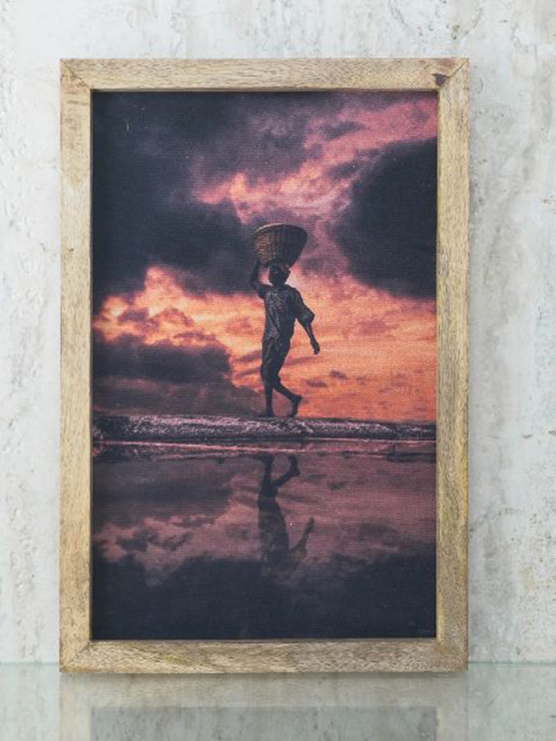 The Decor Mart Black & Orange Color Man On The Beach Canvas Painting Framed Wall Art
The Decor Mart Black & Orange Color Man On The Beach Canvas Painting Framed Wall Art
