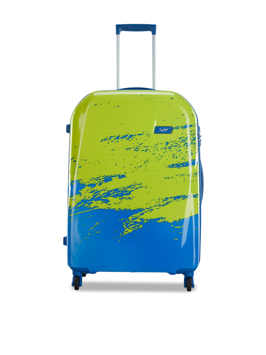 Skybags Vista Strolly Abstract Printed Hard-Sided Check-in Trolley Bag - 75.0, Green
Skybags Vista Strolly Abstract Printed Hard-Sided Check-in Trolley Bag - 75.0, Green
