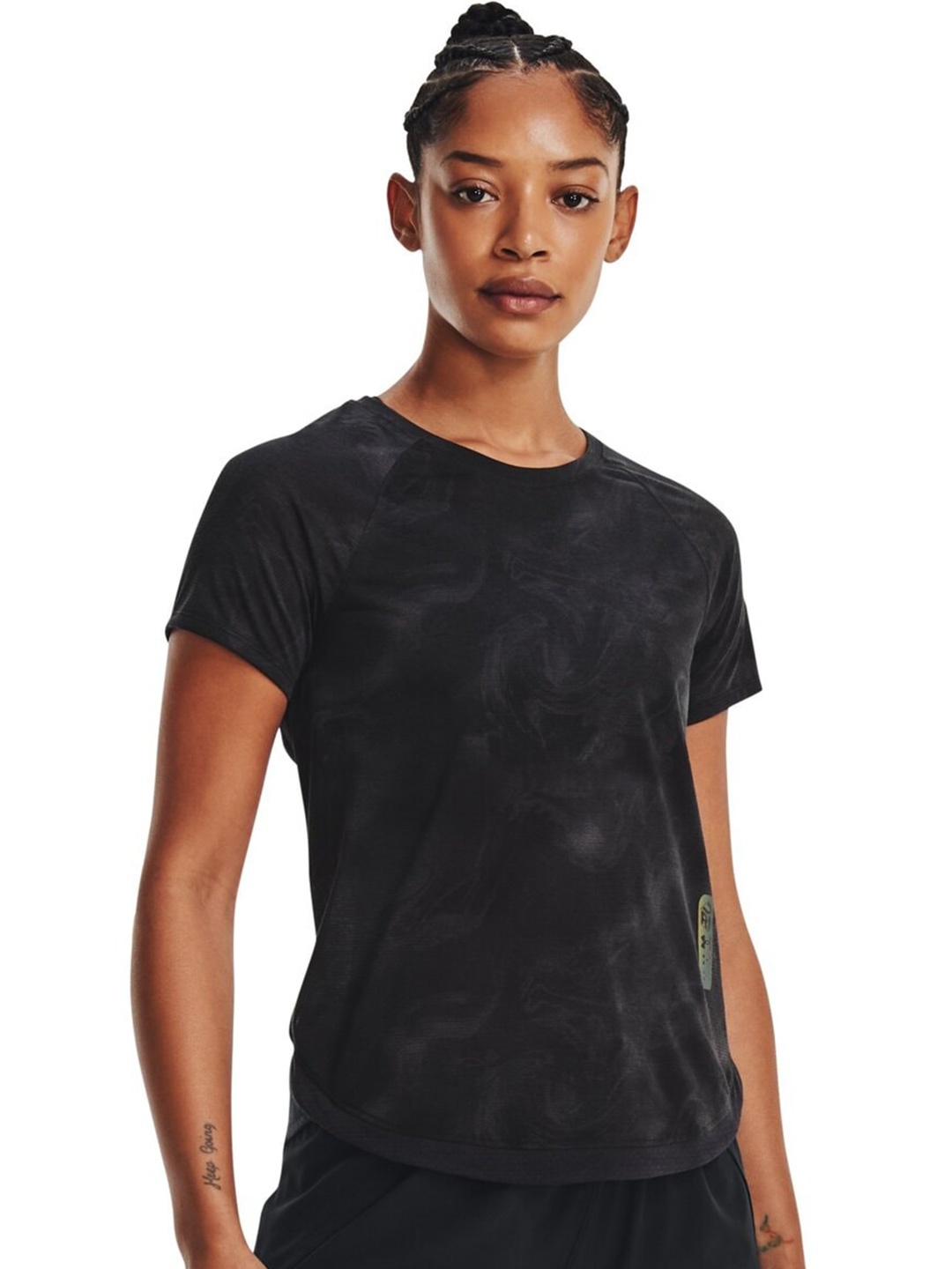 UNDER ARMOUR UA Run Anywhere Streaker Short Sleeves Round Neck Slim-Fit T-Shirt, Black
UNDER ARMOUR UA Run Anywhere Streaker Short Sleeves Round Neck Slim-Fit T-Shirt, Black
