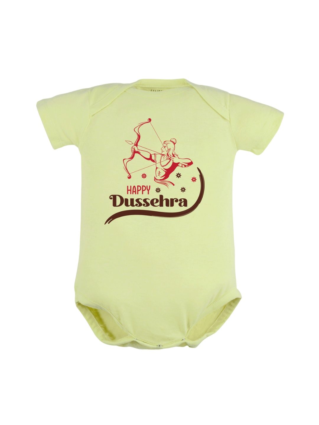 FFLIRTYGO Infants Typography Printed Dussehra Special Pure Cotton Bodysuit, Fluorescent green
FFLIRTYGO Infants Typography Printed Dussehra Special Pure Cotton Bodysuit, Fluorescent green