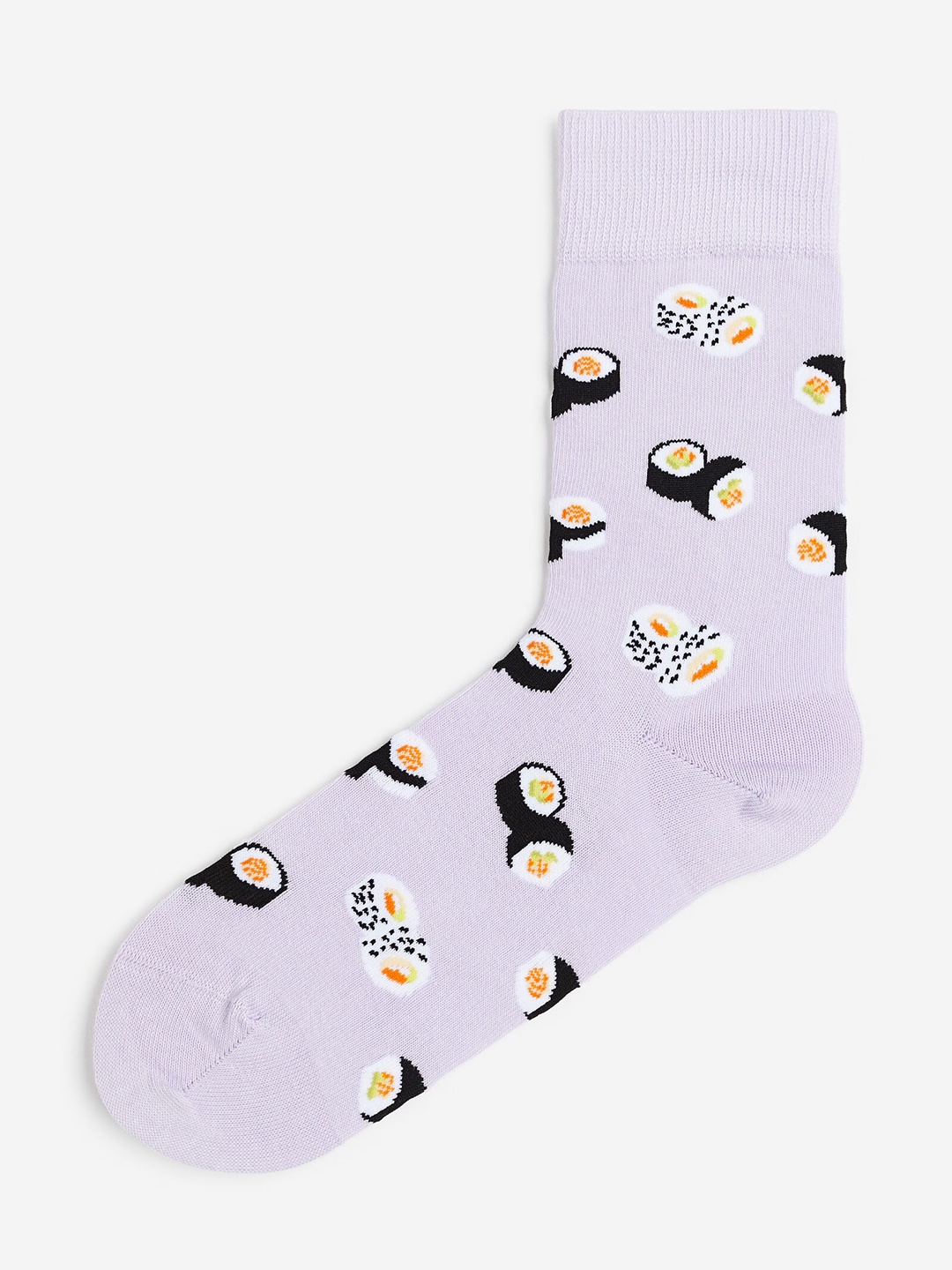 H&M Men Patterned Socks, Purple