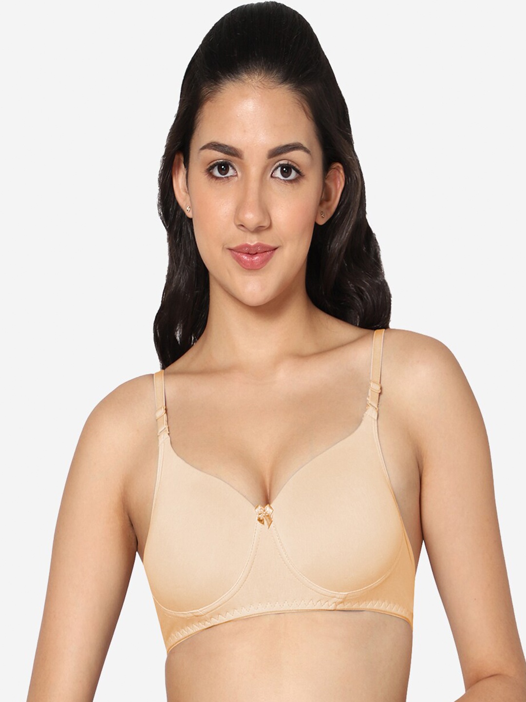 In Care Full Coverage Heavily Padded Pure Cotton Push-Up Bra With All Day Comfort, Beige
In Care Full Coverage Heavily Padded Pure Cotton Push-Up Bra With All Day Comfort, Beige