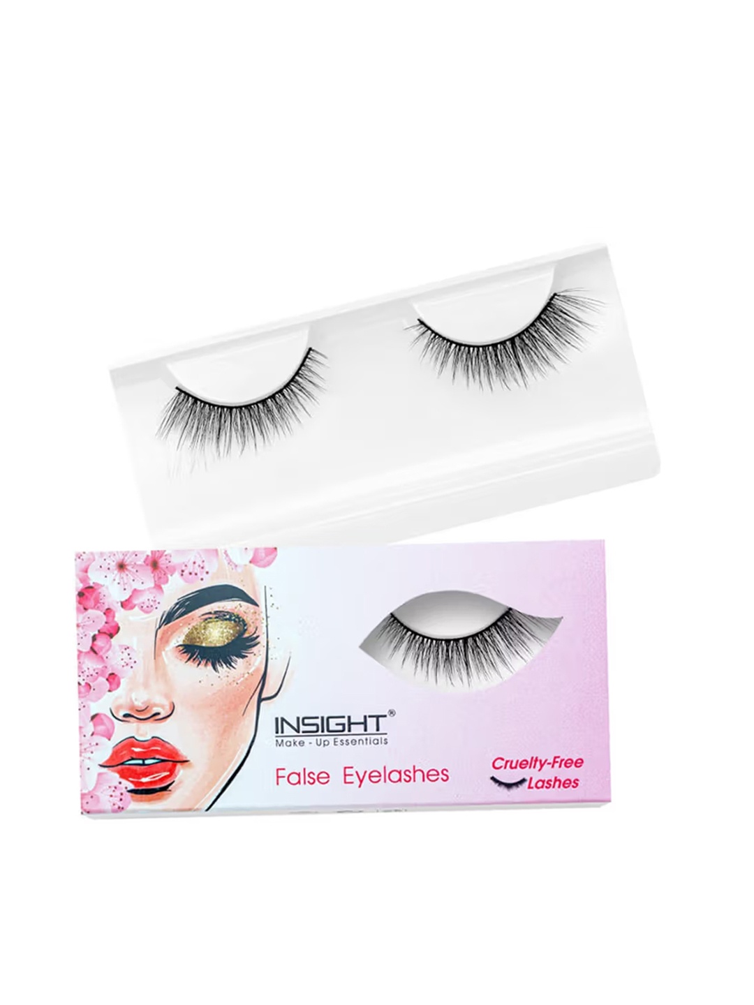 Insight Cosmetics Synthetic & Natural Cruelty Free Fibers False Eyelashes - Edan, Black
Insight Cosmetics Synthetic & Natural Cruelty Free Fibers False Eyelashes - Edan, Black