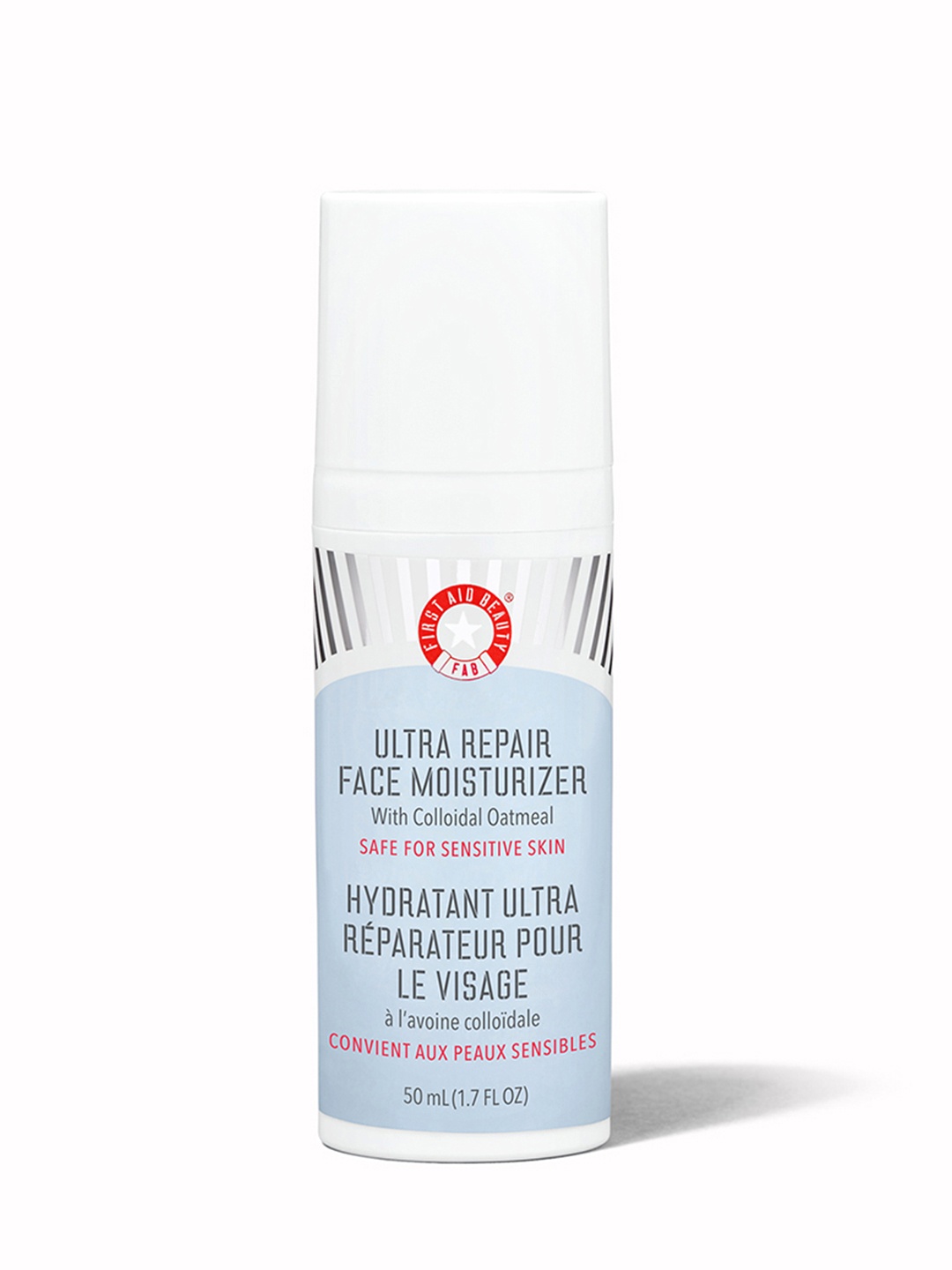 First Aid Beauty Ultra Repair Cream for Intense Hydration with Colloidal Oatmeal - 50 ml, White
First Aid Beauty Ultra Repair Cream for Intense Hydration with Colloidal Oatmeal - 50 ml, White