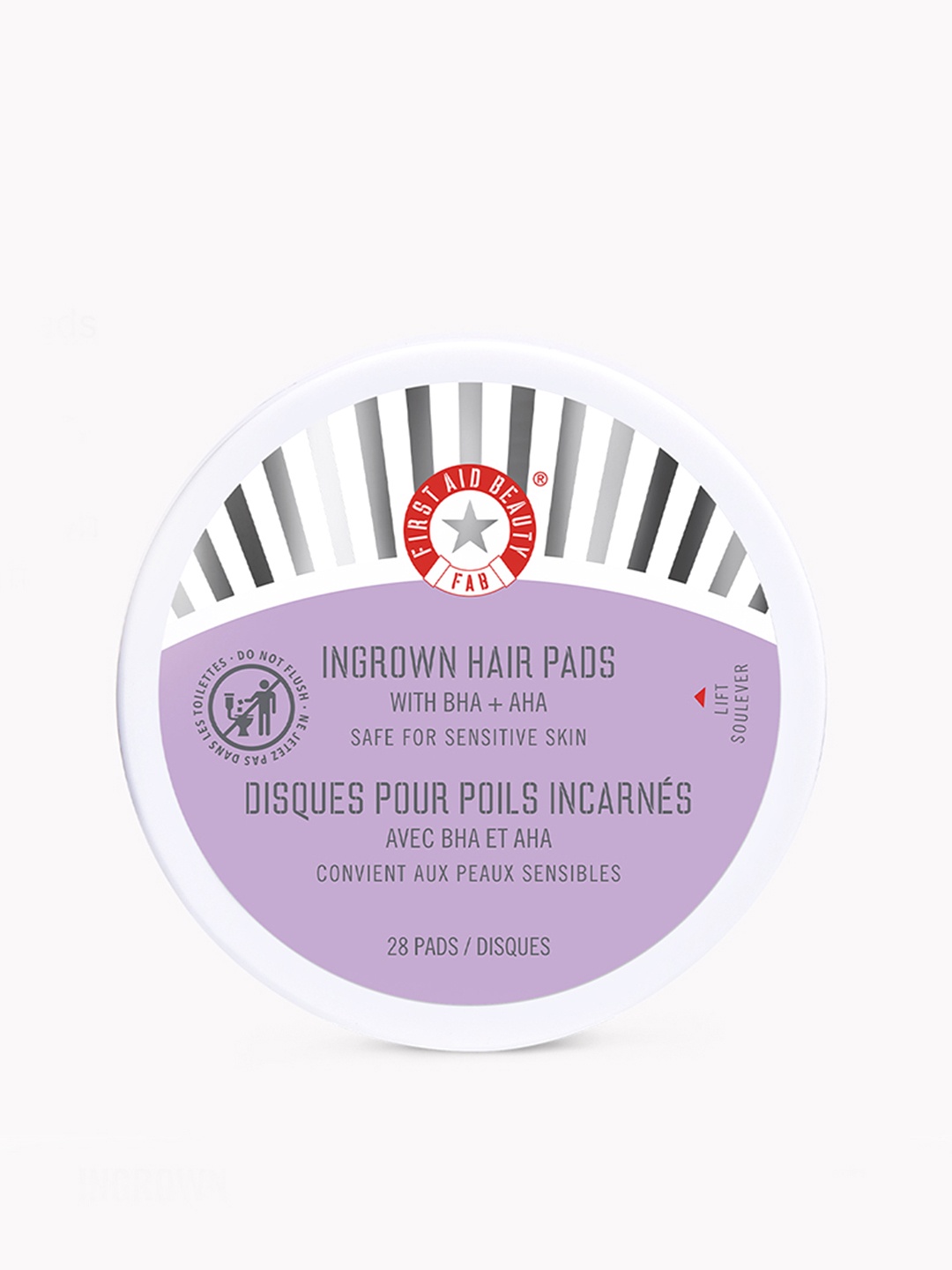 First Aid Beauty Ingrown Hair Pads with BHA & AHA for Sensitive Skin - 28 Pads, Purple
First Aid Beauty Ingrown Hair Pads with BHA & AHA for Sensitive Skin - 28 Pads, Purple