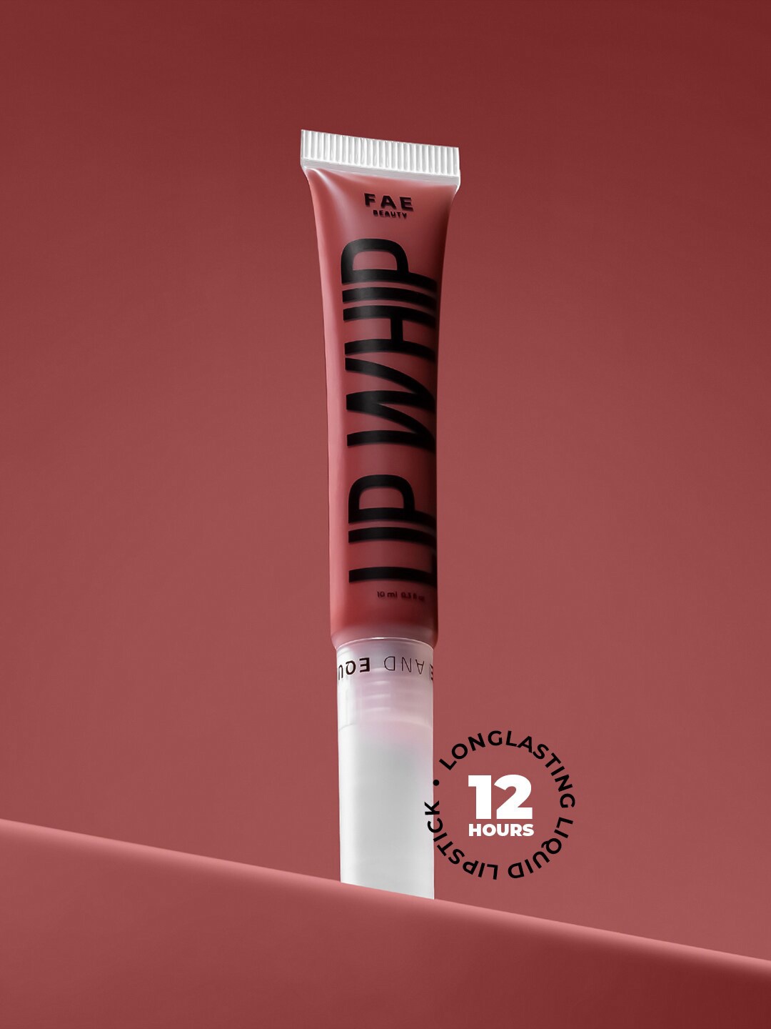 FAE BEAUTY Lip Whip Long Lasting 12Hr Non Drying Matte Soft Mousse Lipstick 10g - Screw, Coffee brown
FAE BEAUTY Lip Whip Long Lasting 12Hr Non Drying Matte Soft Mousse Lipstick 10g - Screw, Coffee brown