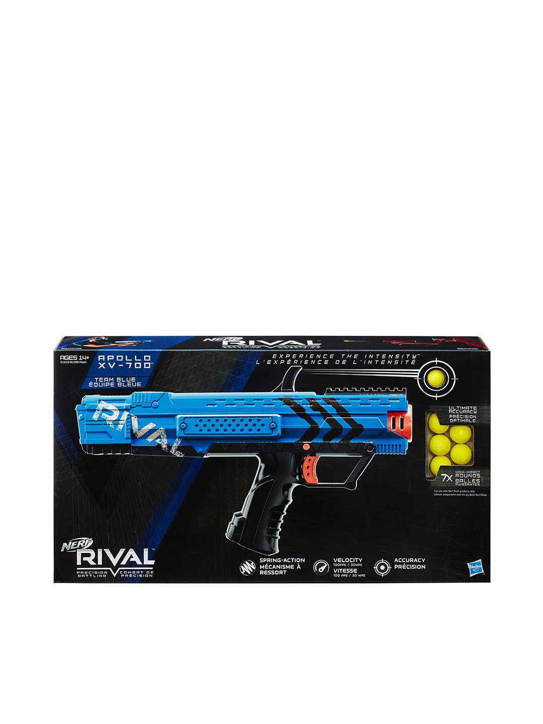 Nerf Rival Apollo XV-700 Blaster For Age 14 & Above, Blue