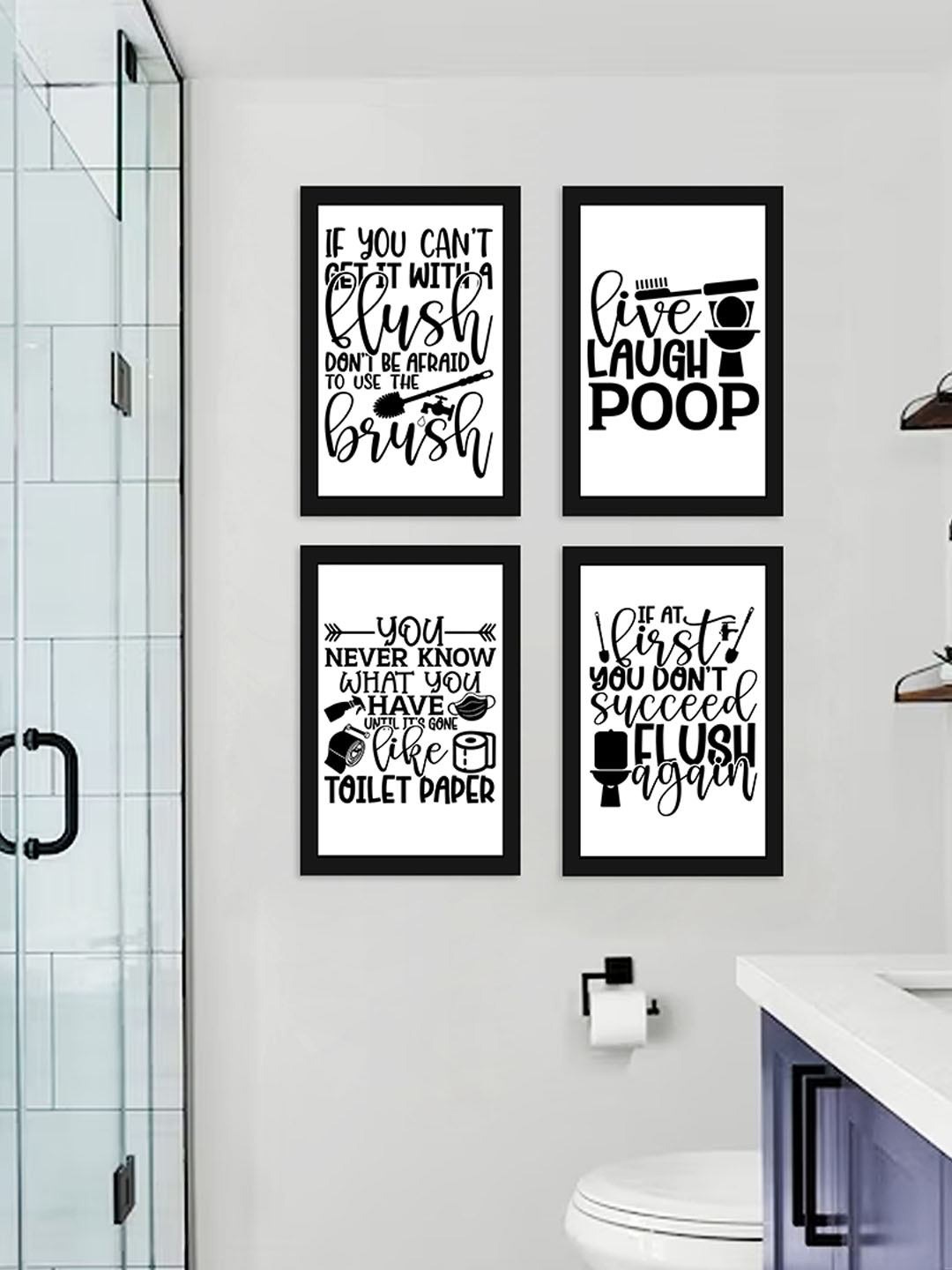 Art Street Kids Black & White 4 Pieces Big Tunnel Printed UV Coating Painting Wall Art
Art Street Kids Black & White 4 Pieces Big Tunnel Printed UV Coating Painting Wall Art