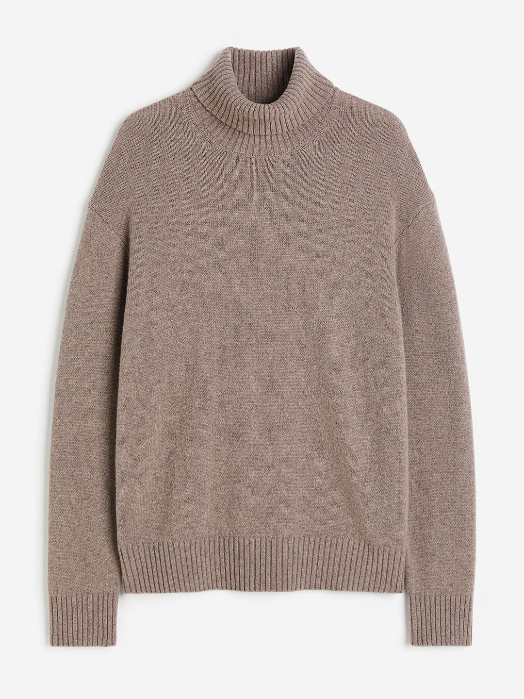 H&M Loose-Fit Wool Polo-Neck Jumper, Beige
H&M Loose-Fit Wool Polo-Neck Jumper, Beige