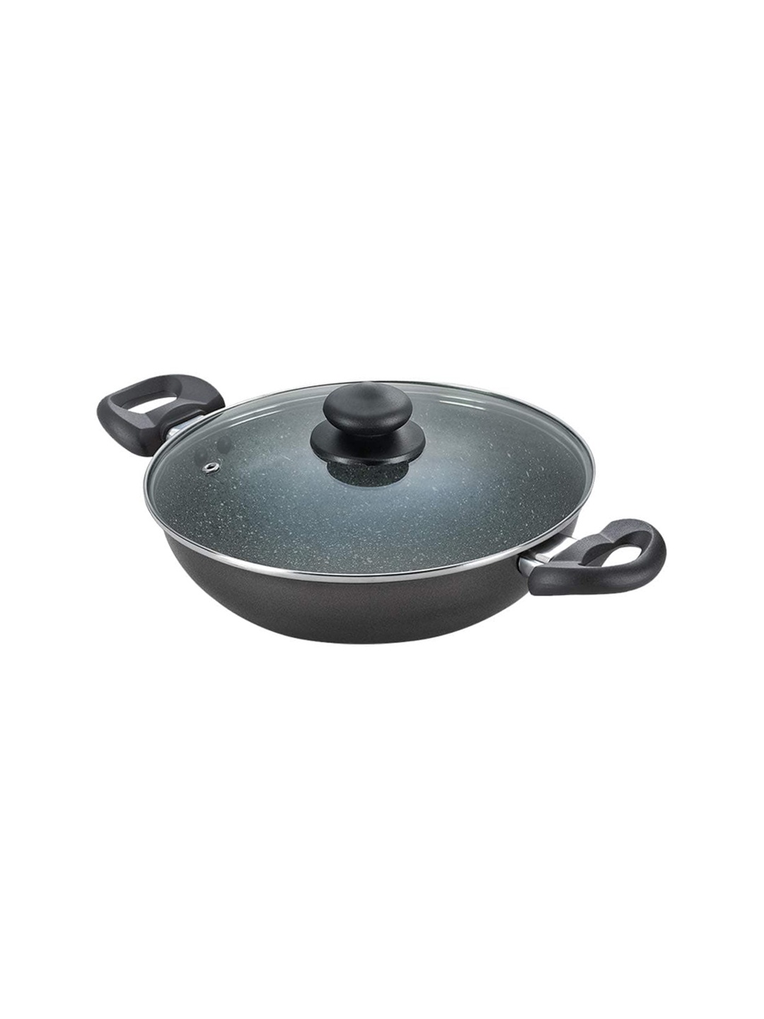 Prestige Omega Deluxe Granite Black Non-Stick Induction Base Kadhai With Glass Lid 2.4L
Prestige Omega Deluxe Granite Black Non-Stick Induction Base Kadhai With Glass Lid 2.4L