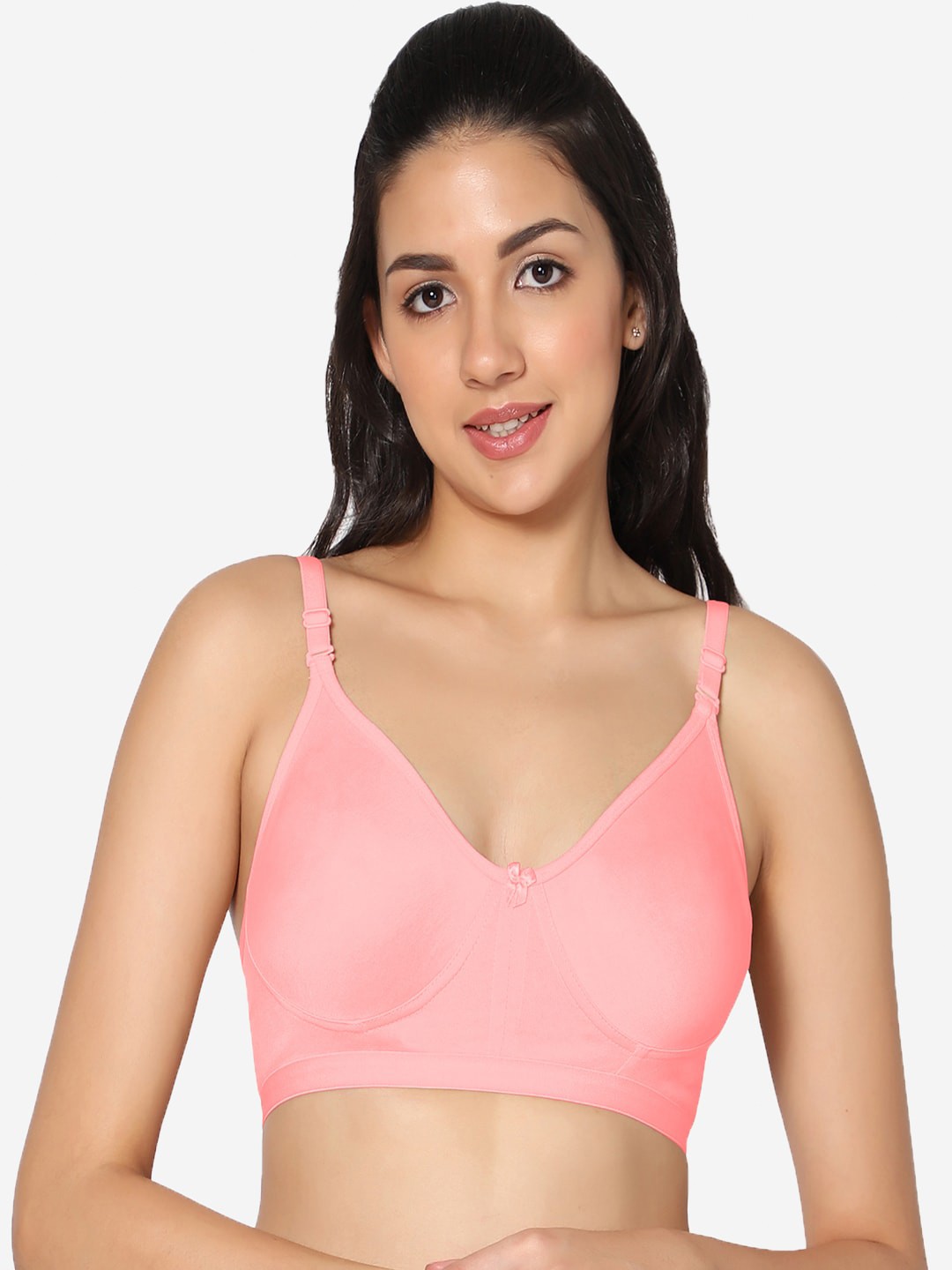 In Care Full Coverage Non Padded All Day Comfort Super Support Cotton T-shirt Bra, Pink
In Care Full Coverage Non Padded All Day Comfort Super Support Cotton T-shirt Bra, Pink
