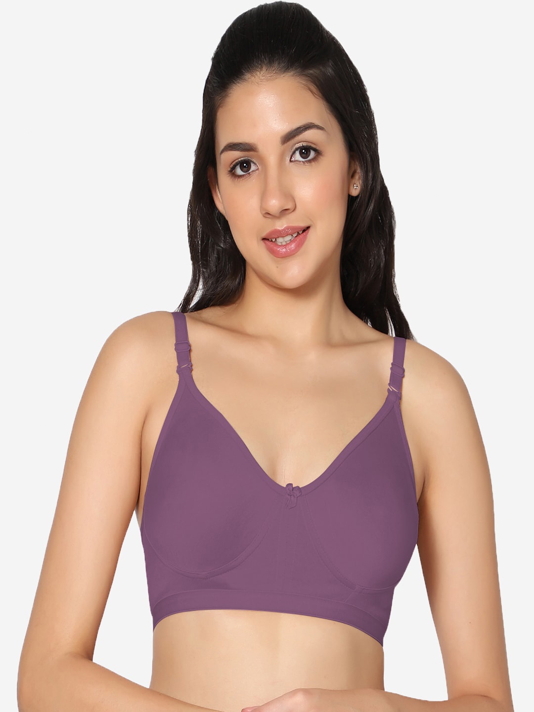 In Care Full Coverage Non Padded Supper Support All Day Comfort Cotton T Shirt Bra, Purple
In Care Full Coverage Non Padded Supper Support All Day Comfort Cotton T Shirt Bra, Purple