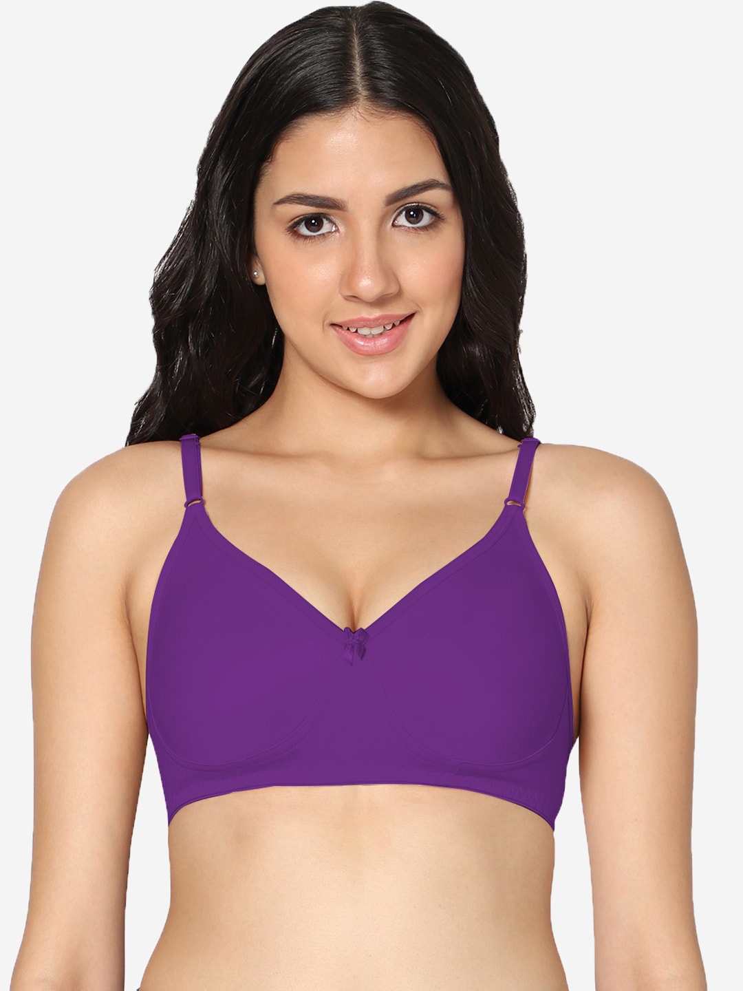 In Care Full Coverage Non Padded All Day Comfort Super Support Cotton T-shirt Bra, Purple
In Care Full Coverage Non Padded All Day Comfort Super Support Cotton T-shirt Bra, Purple