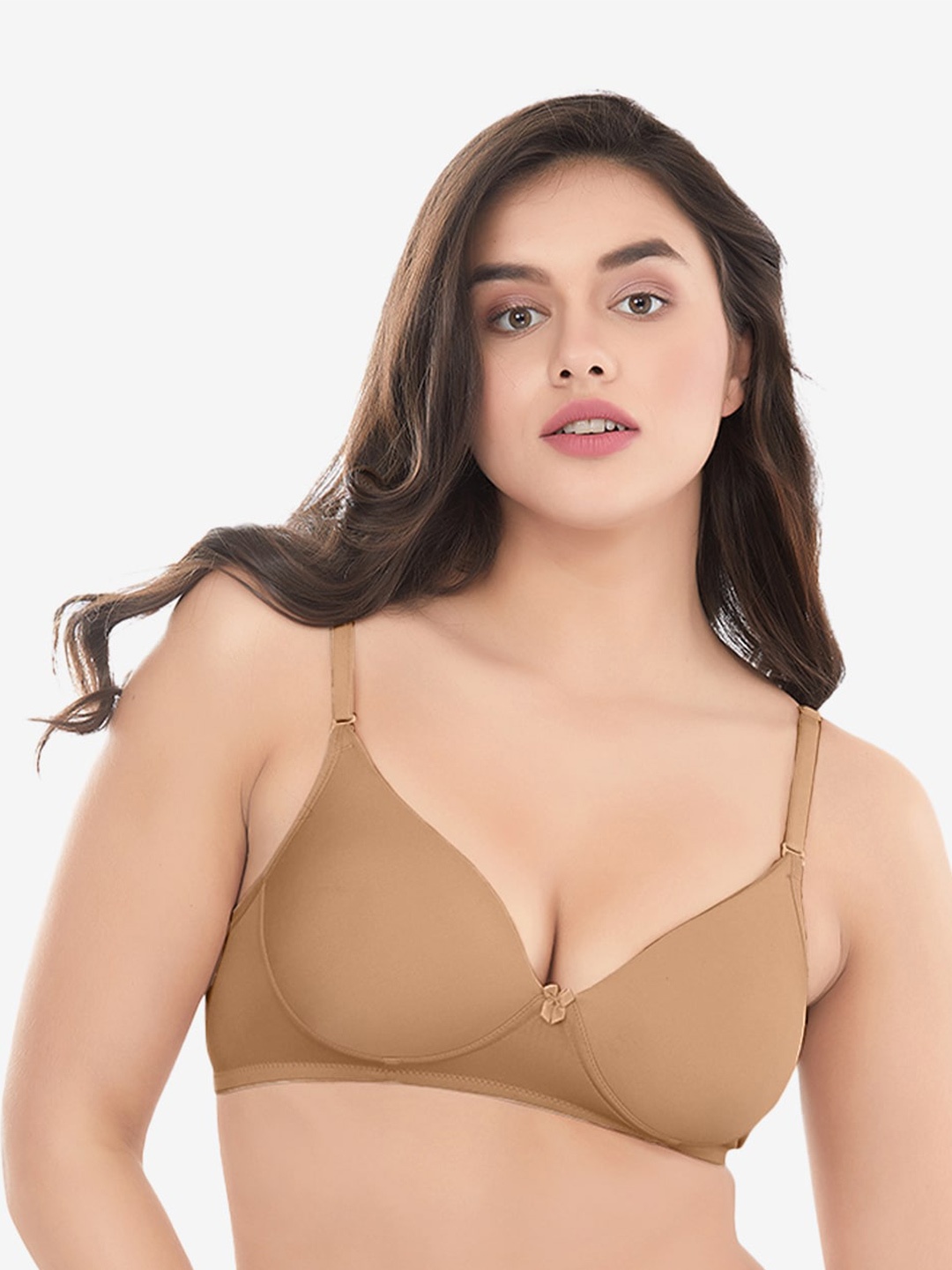 Candour London Medium Coverage Lightly Padded T-shirt Bra With All Day Comfort, Beige
Candour London Medium Coverage Lightly Padded T-shirt Bra With All Day Comfort, Beige