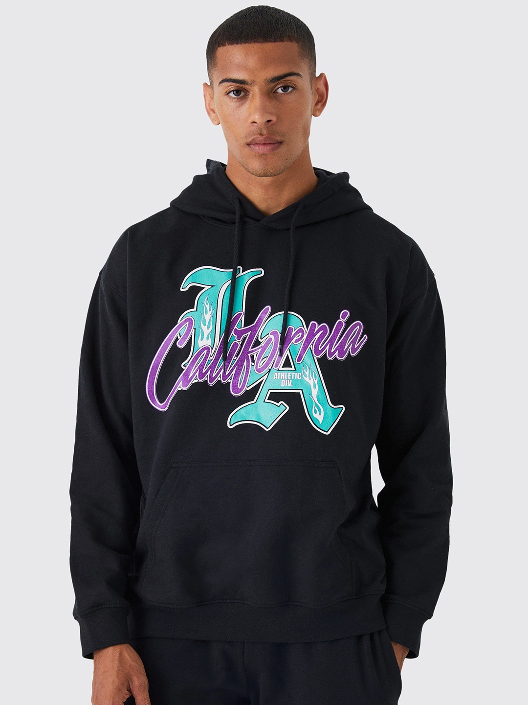 boohooMAN Typography Printed Hooded Oversized Varsity Sweatshirt With Kangaroo Pocket, Black
boohooMAN Typography Printed Hooded Oversized Varsity Sweatshirt With Kangaroo Pocket, Black