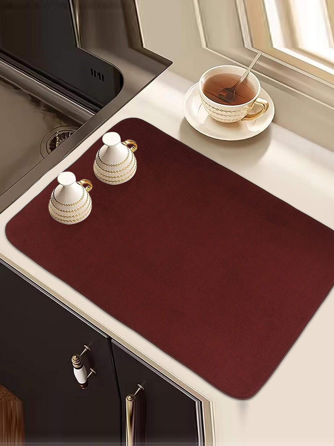 Kuber Industries Purple & Maroon 2 Pieces Kitchen Self Drying Microfiber Table Placemats
Kuber Industries Purple & Maroon 2 Pieces Kitchen Self Drying Microfiber Table Placemats