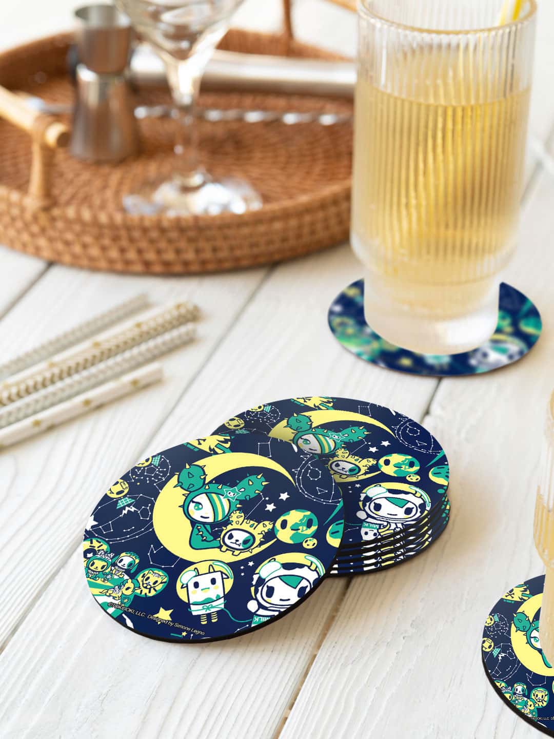 macmerise Toki Doki Navy Blue & Yellow 6 Pieces TD Cactus Friends Printed Circle Coasters
macmerise Toki Doki Navy Blue & Yellow 6 Pieces TD Cactus Friends Printed Circle Coasters
