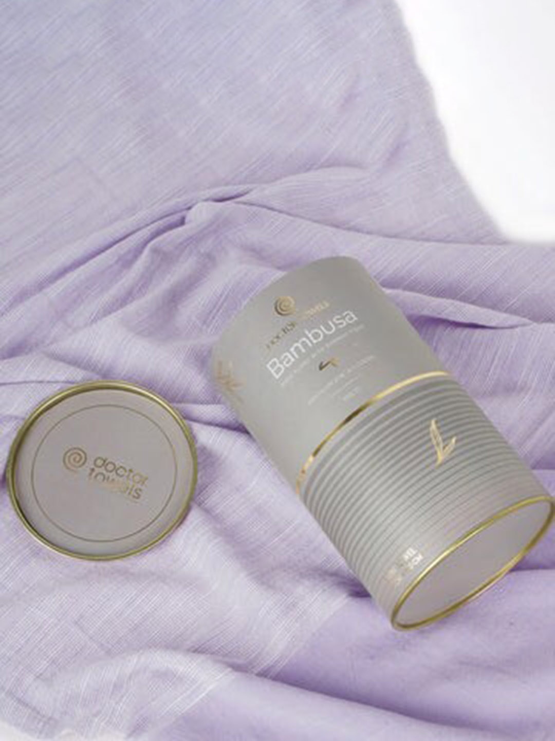 DOCTOR TOWELS Lilac Anti-Odour Bamboo Ultra Light Slub Bath Towel with Gifting Canister, Lavender
DOCTOR TOWELS Lilac Anti-Odour Bamboo Ultra Light Slub Bath Towel with Gifting Canister, Lavender