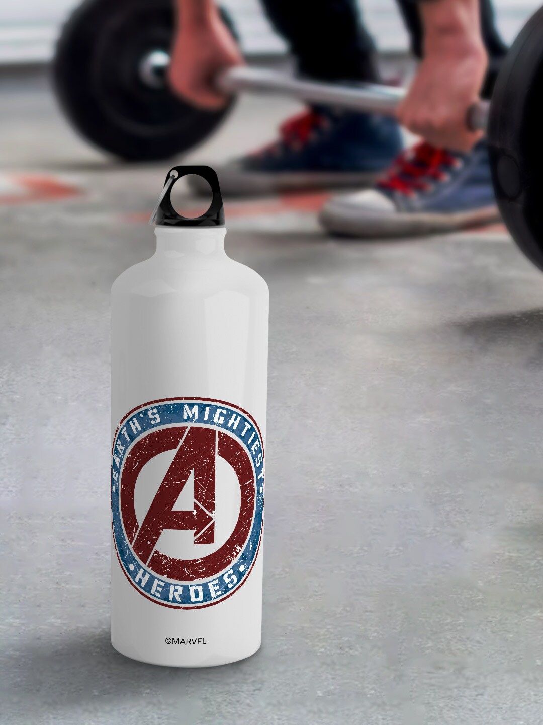 macmerise White Marvel Leak Proof Earths Mightiest Heroes Aluminium Water Bottle 750 ML
macmerise White Marvel Leak Proof Earths Mightiest Heroes Aluminium Water Bottle 750 ML
